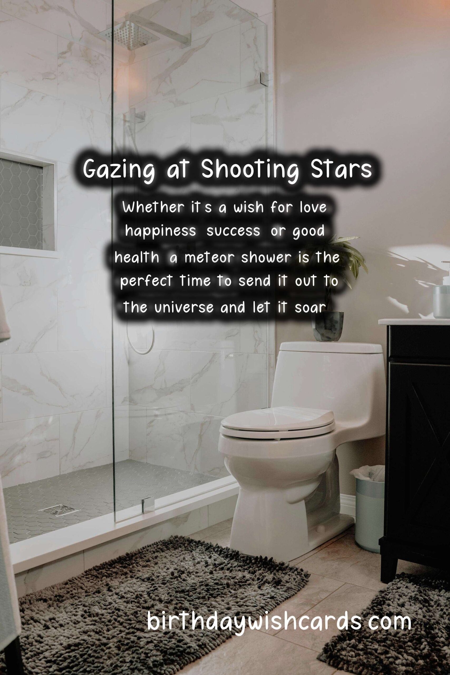 Meteor Shower Wishes: Gazing at Shooting Stars