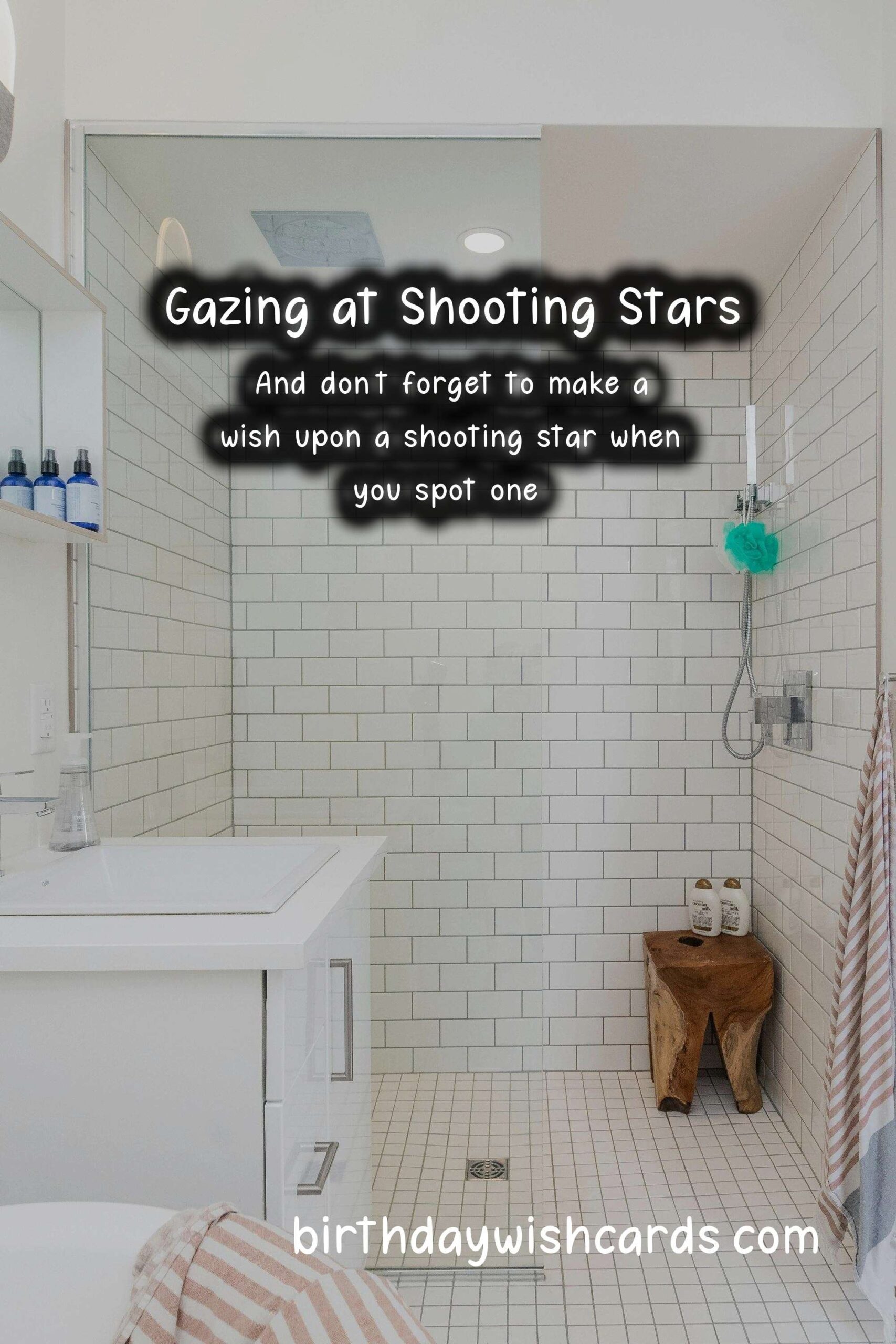 Meteor Shower Wishes: Gazing at Shooting Stars