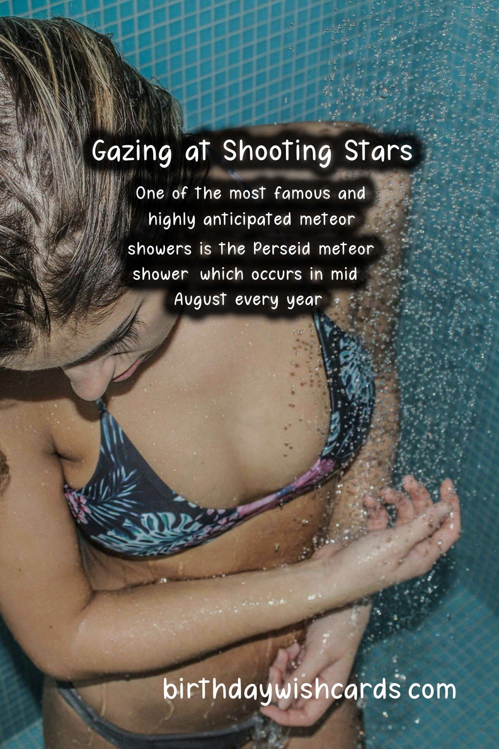 Meteor Shower Wishes: Gazing at Shooting Stars