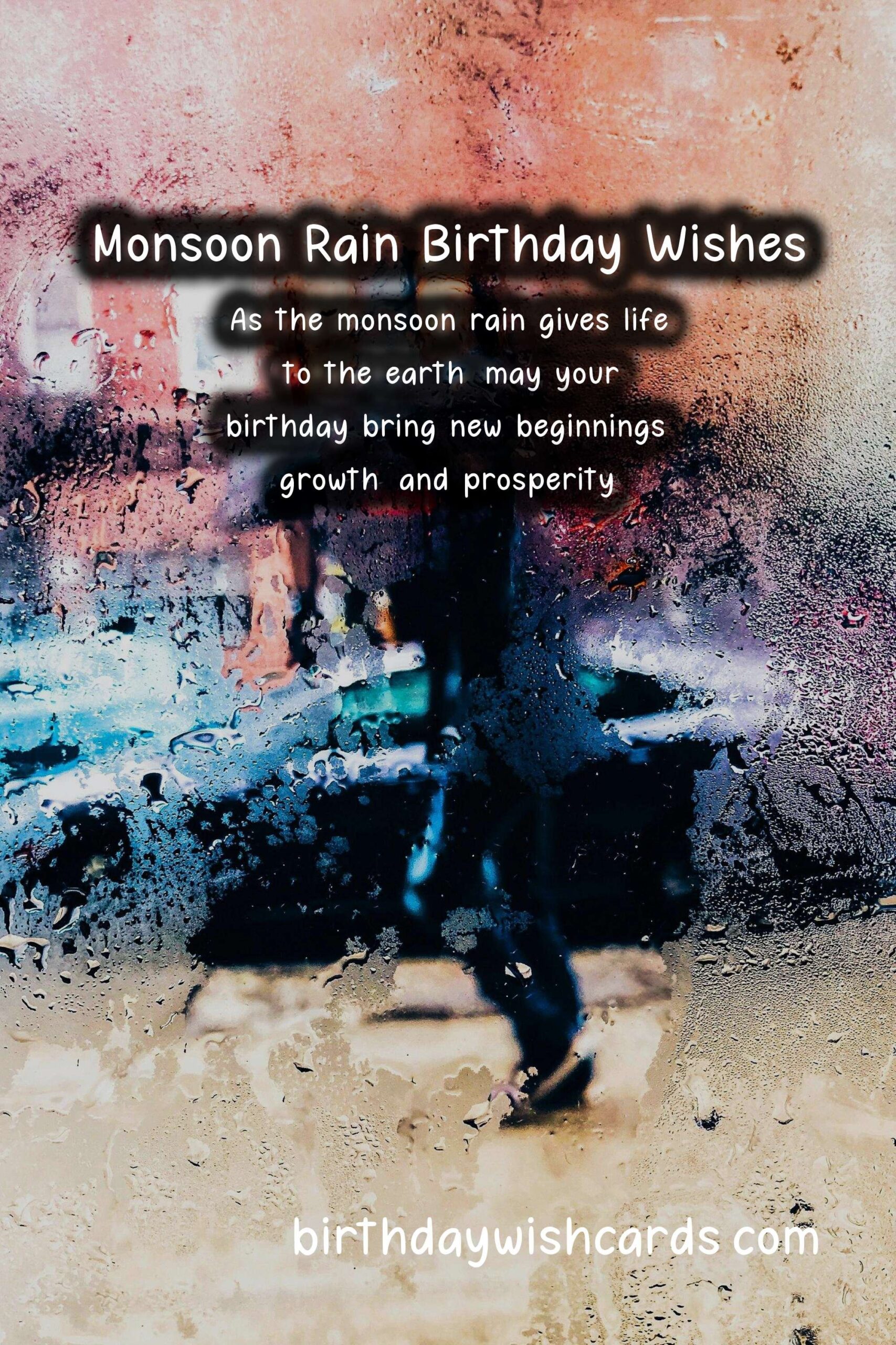 Monsoon Rain Birthday Wishes: Nourishing and Renewing Celebrations