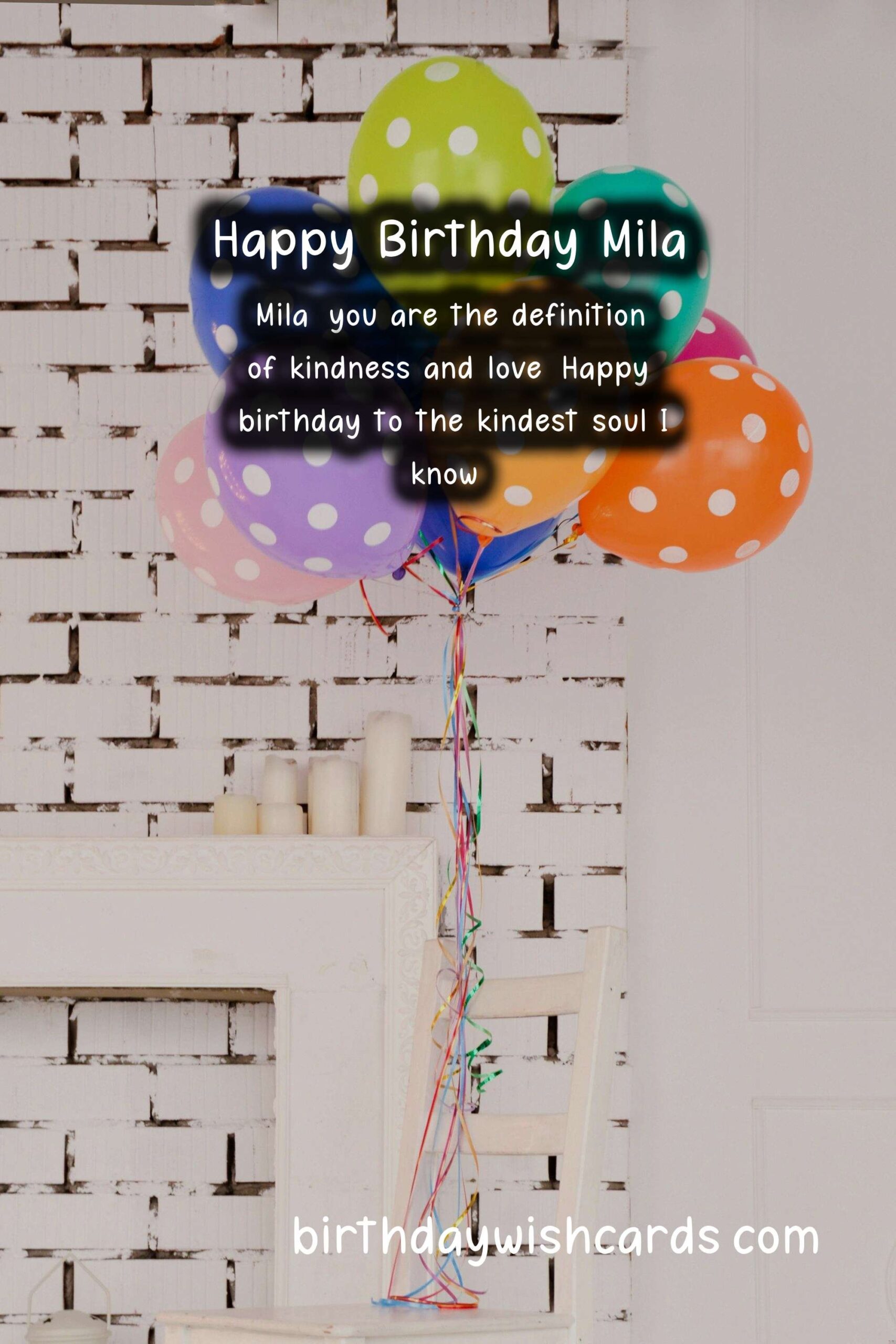 Personalized Birthday Greetings for Mila: Delightful Wishes and Images
