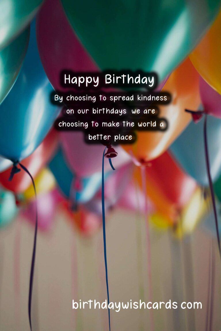 Random Acts of Birthday Kindness: Spreading Happiness