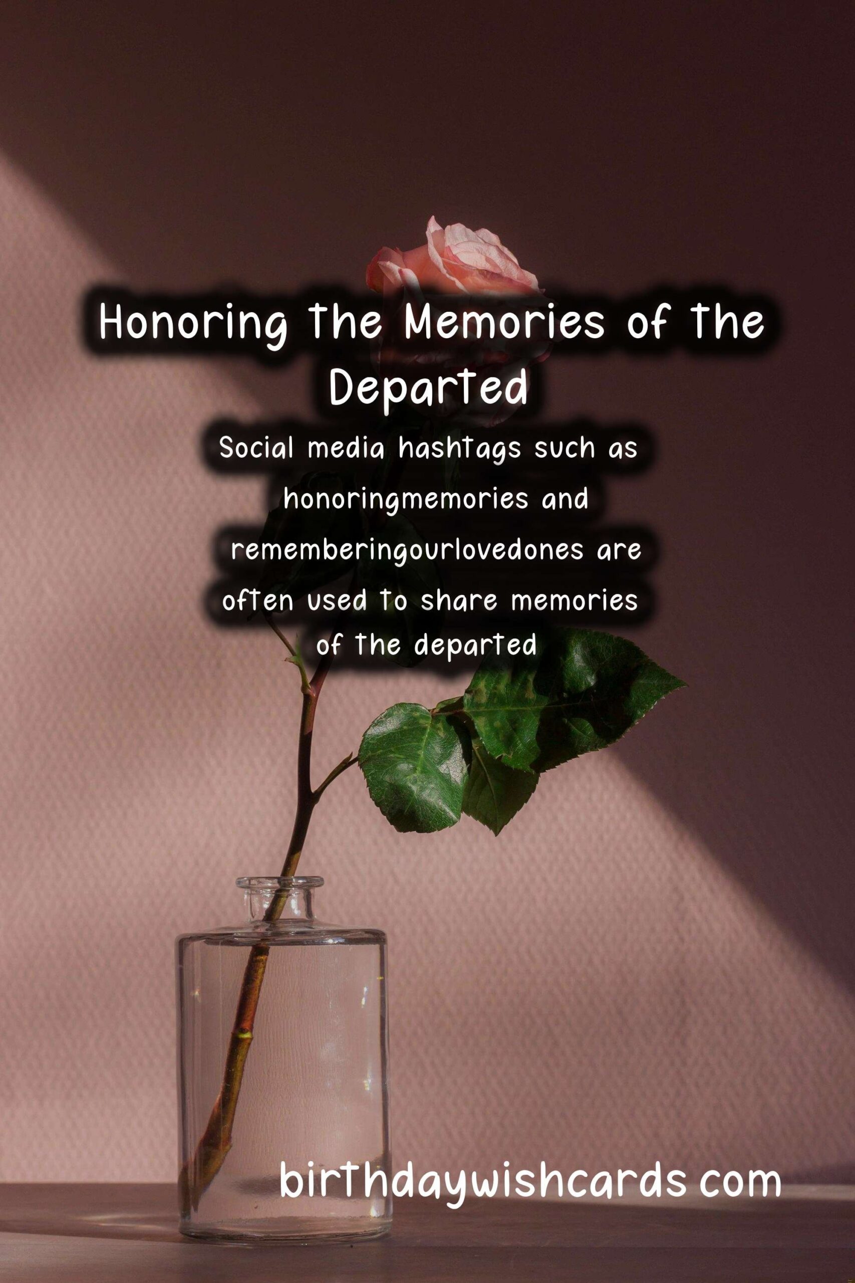 Birthday Wish Cards | Remembering the Departed: Day of Remembrance for the Dead - November 1