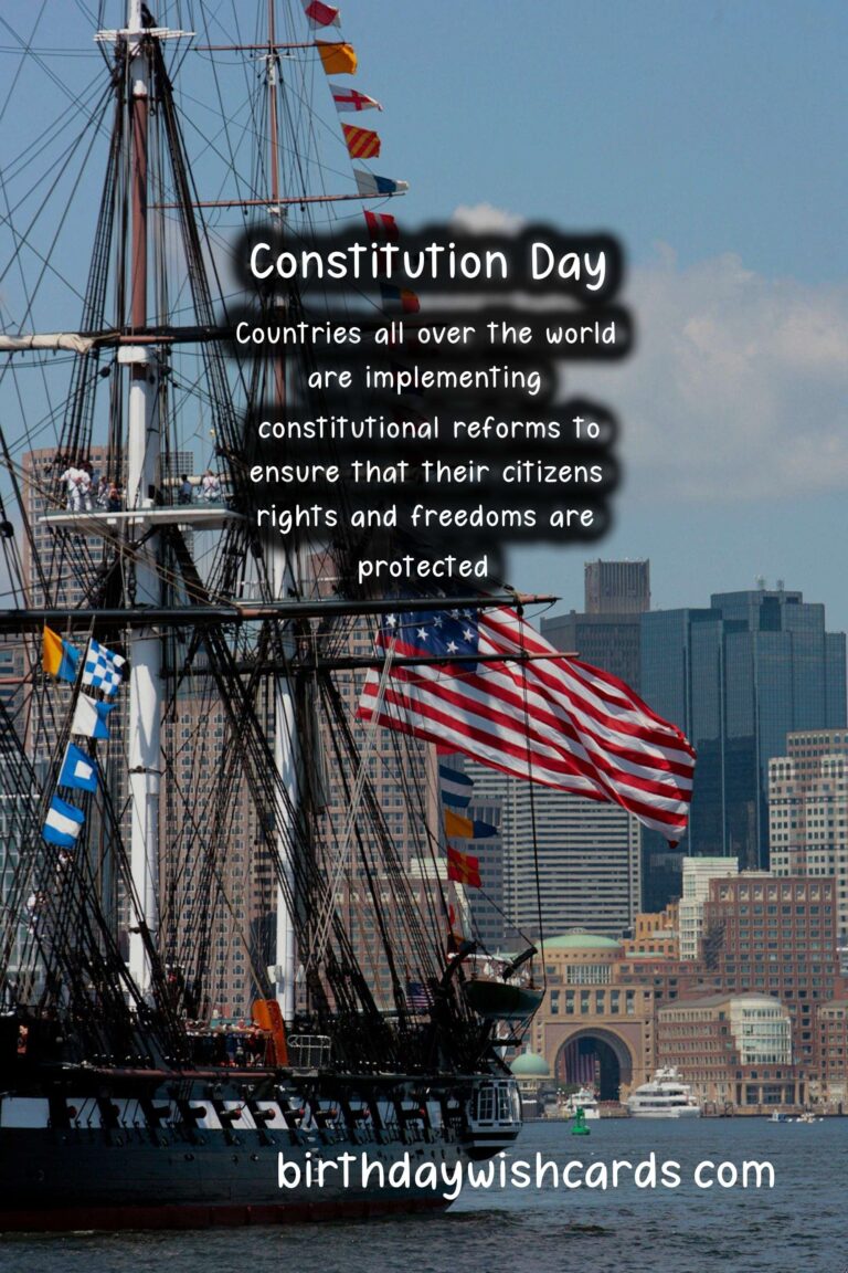 The Significance of May/June – Constitution Day and its Historical Background
