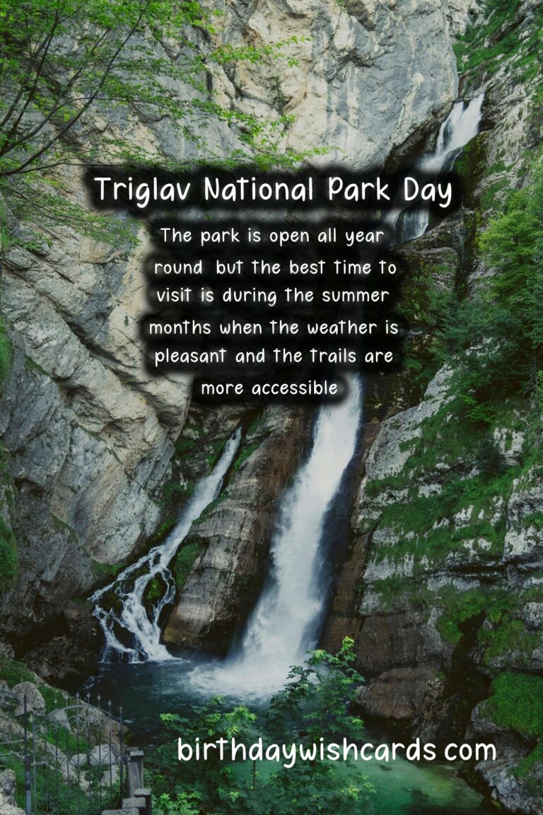 Triglav National Park Day – 11 July