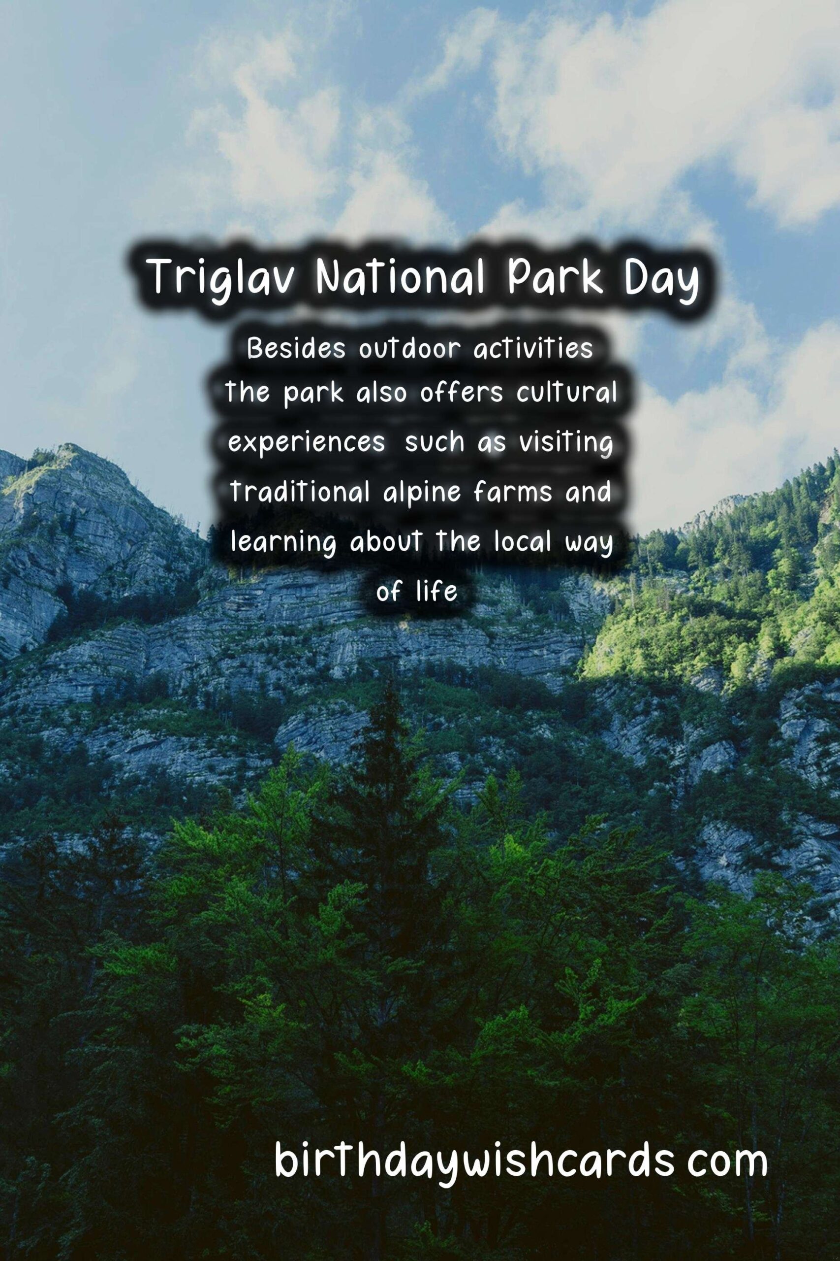 Triglav National Park Day - 11 July
