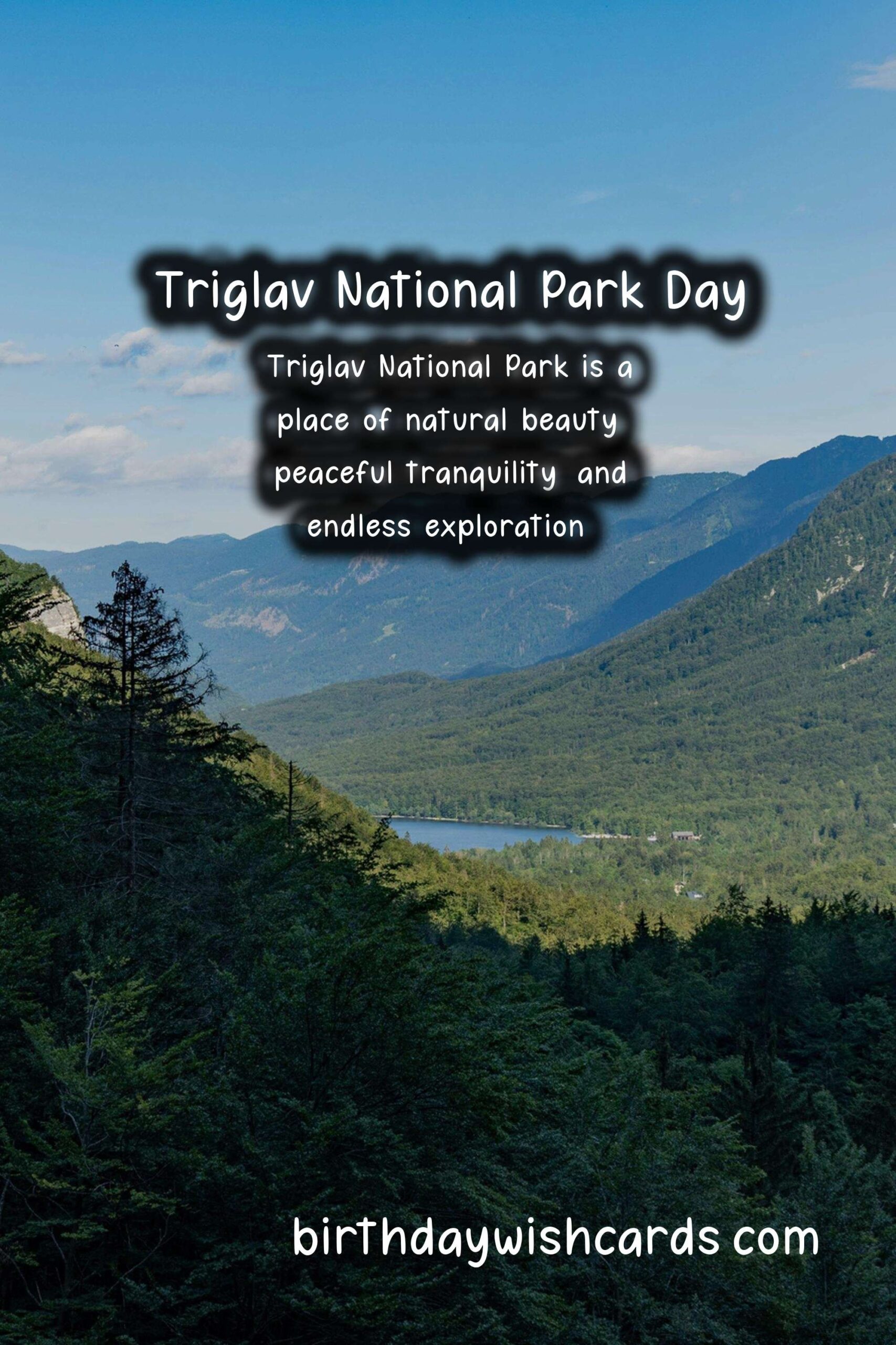 Triglav National Park Day - 11 July