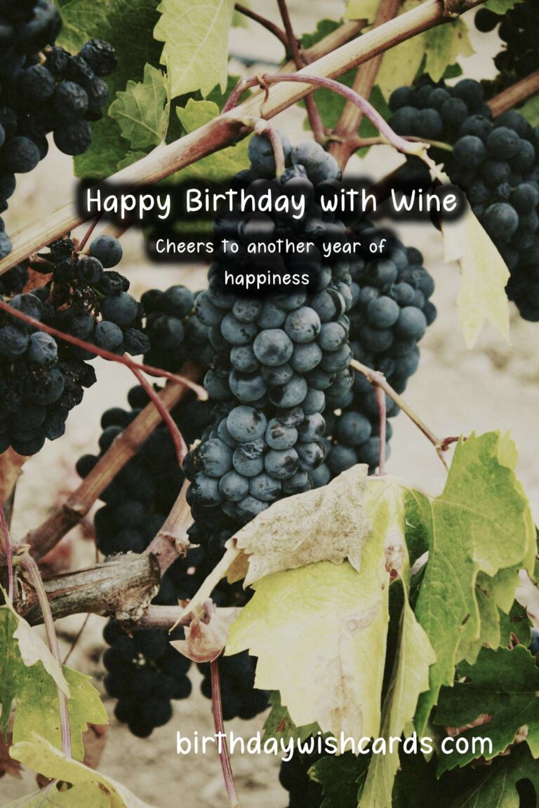 Wine Birthday Wishes: Elegant Celebrations and Toasts to Happiness
