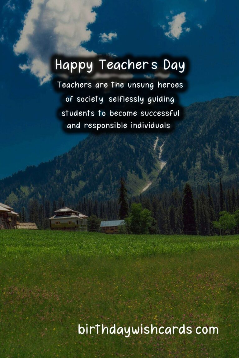 5 October – World Teacher’s Day (celebrated in Pakistan)