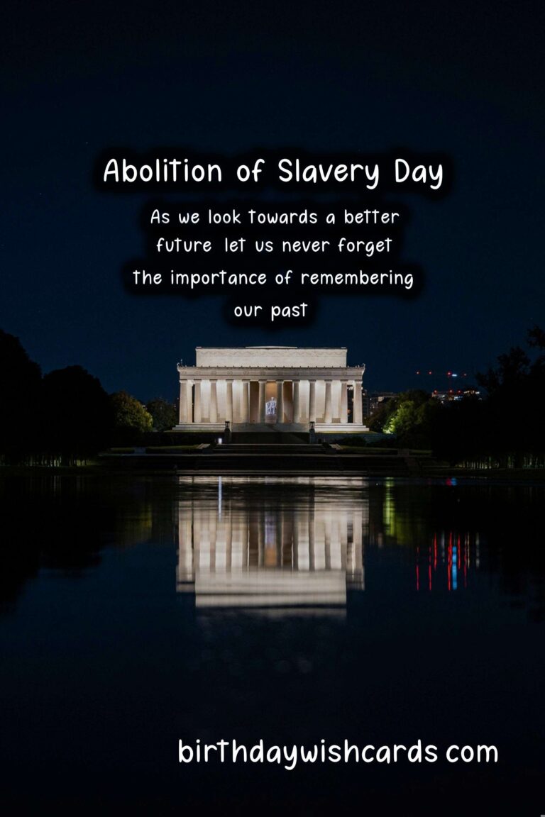 Abolition of Slavery Day – February 1