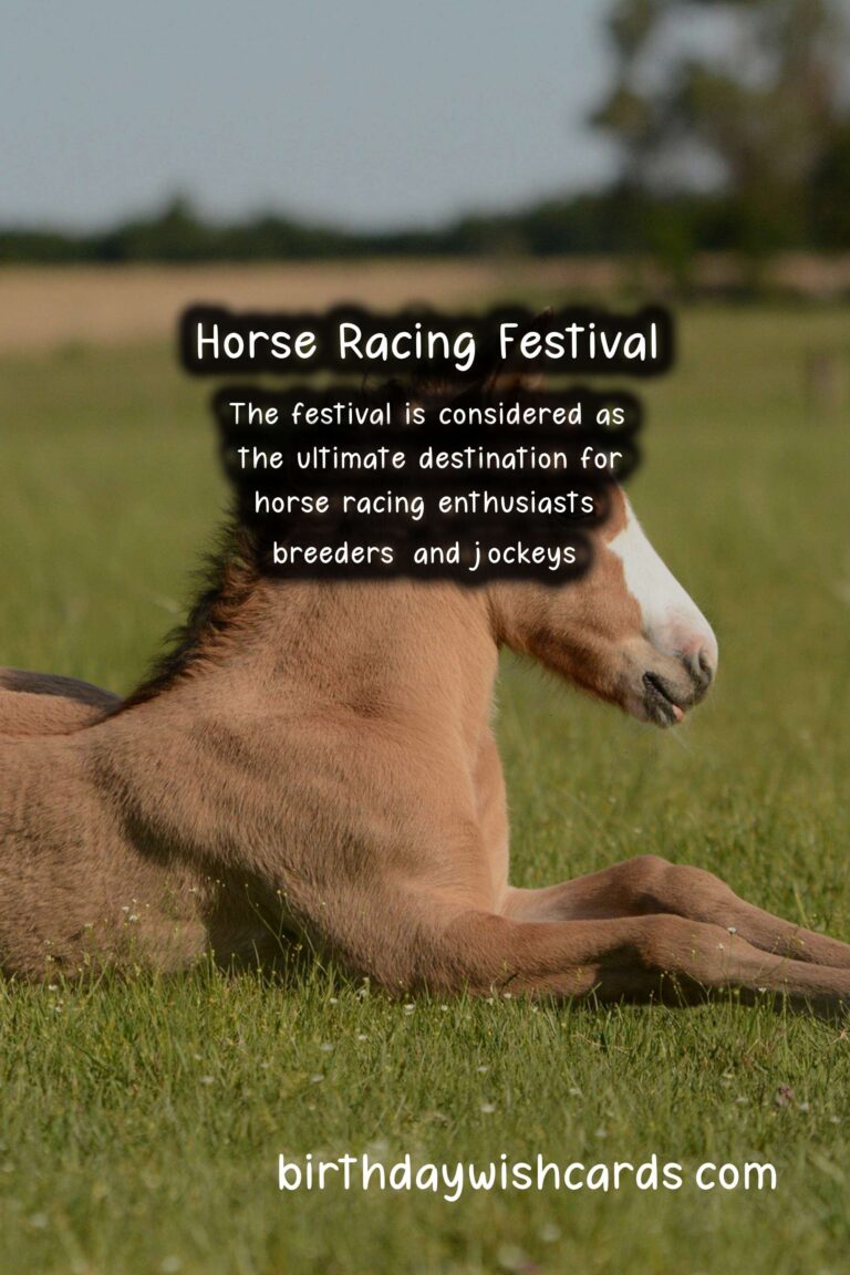 All You Need to Know About the Annual Horse Racing Festival in April