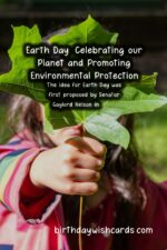 Birthday Wish Cards | April (last Monday): Earth Day