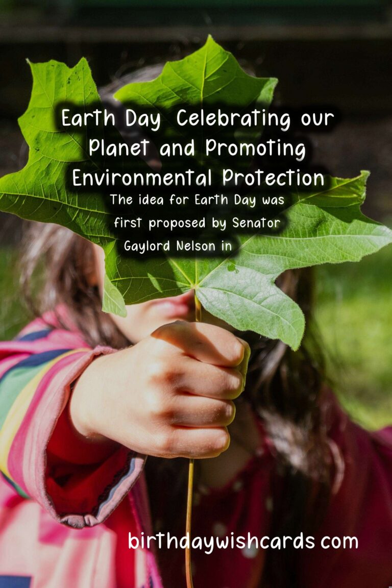 April 22: Earth Day