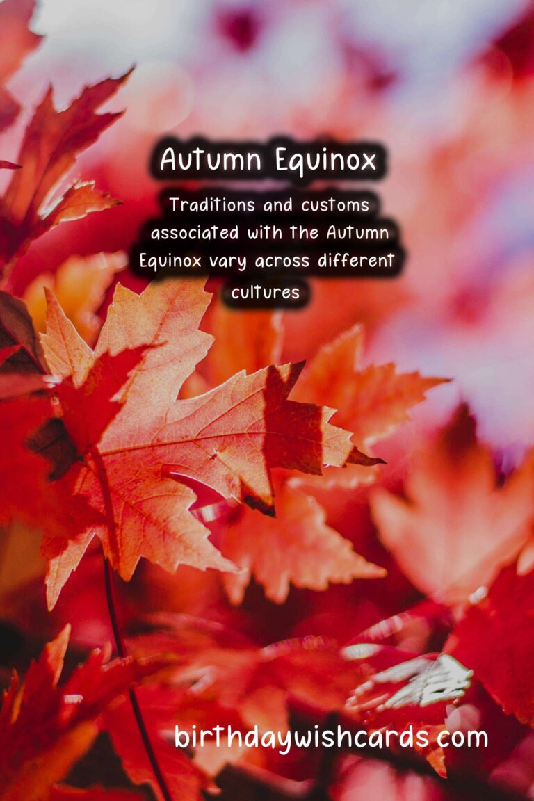 Autumn Equinox: September 23