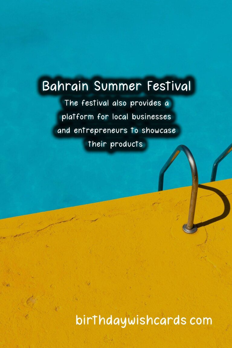 Bahrain Summer Festival: An Unforgettable Adventure