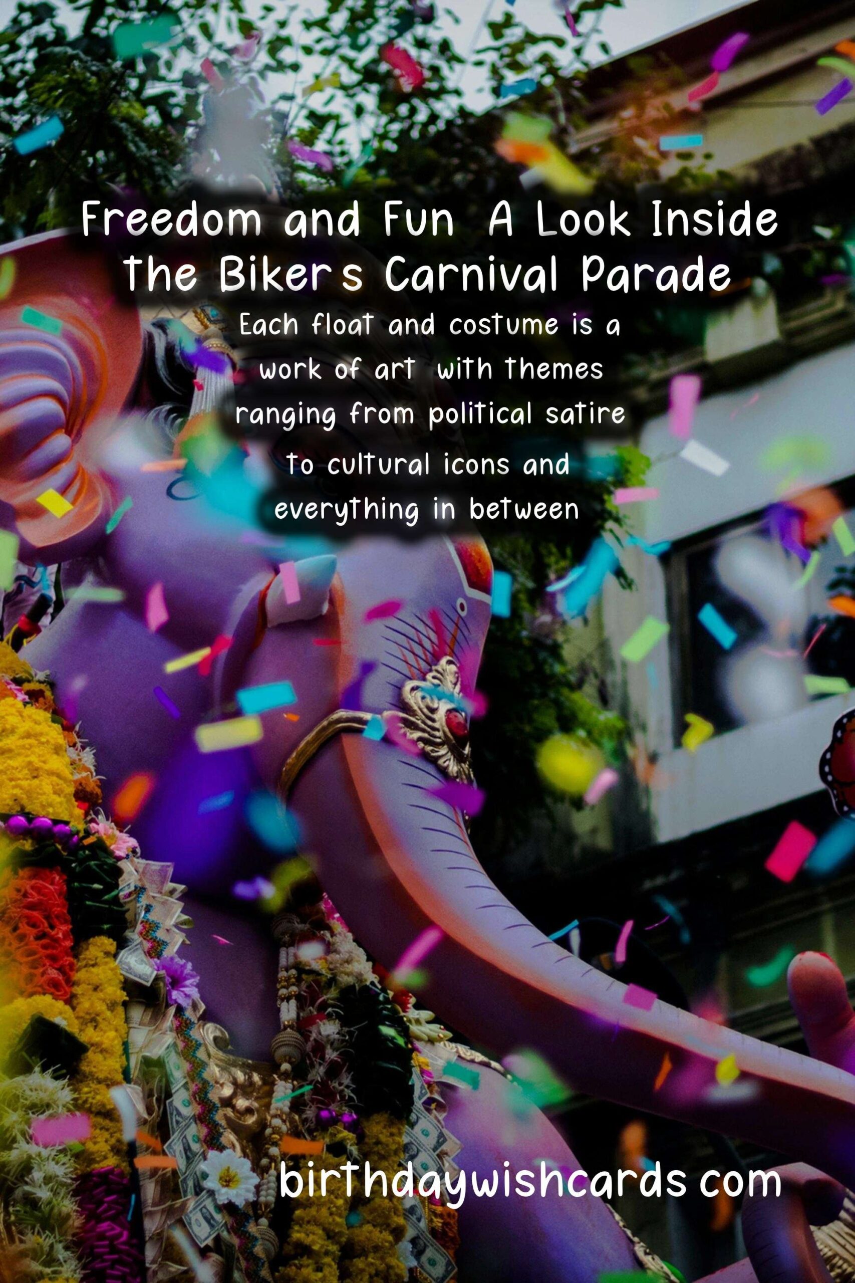 Biker's Carnival Parade: A Celebration of Freedom and Fun