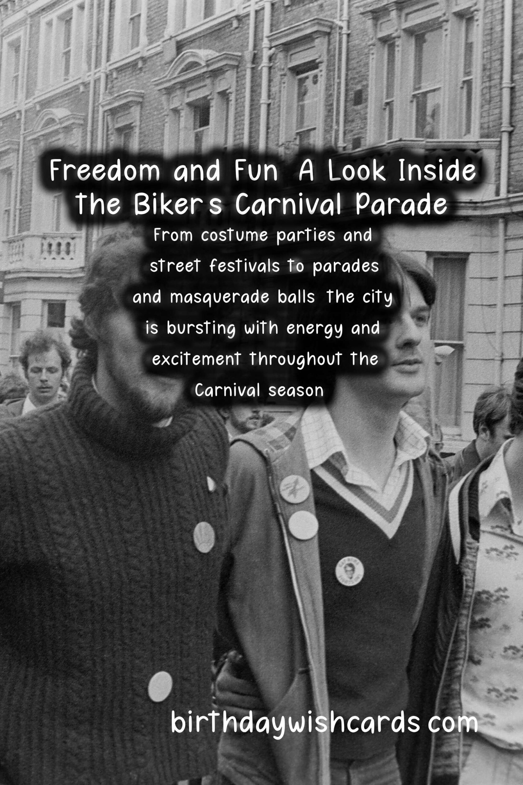 Biker's Carnival Parade: A Celebration of Freedom and Fun