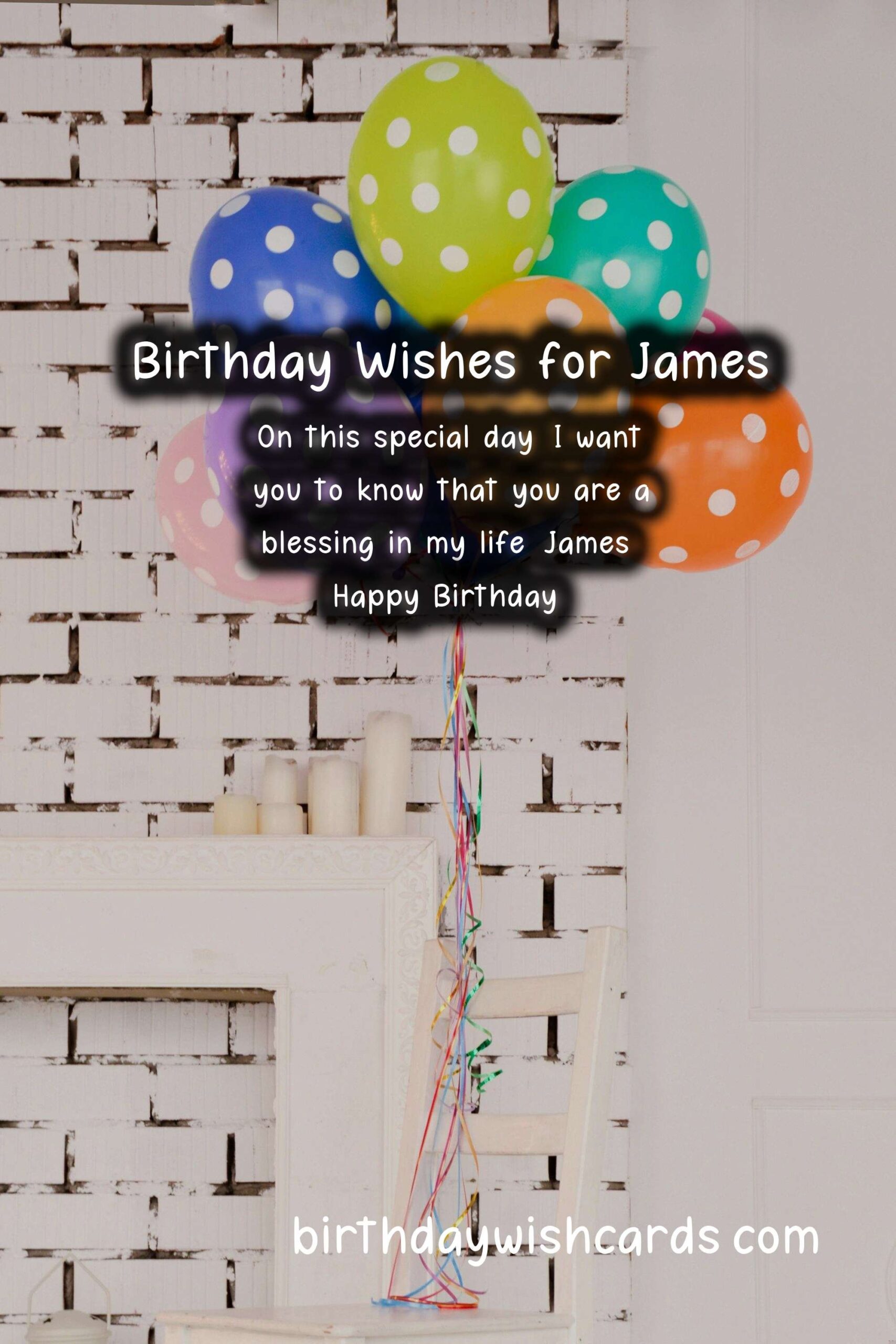 Birthday Wishes for James - Classic Messages and Handsome Images