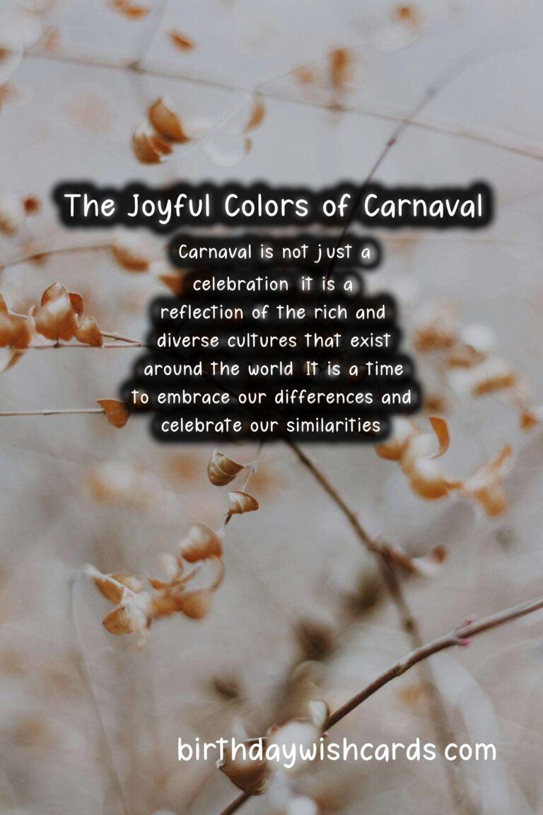 Carnaval (February) – A Celebration of Joy and Color