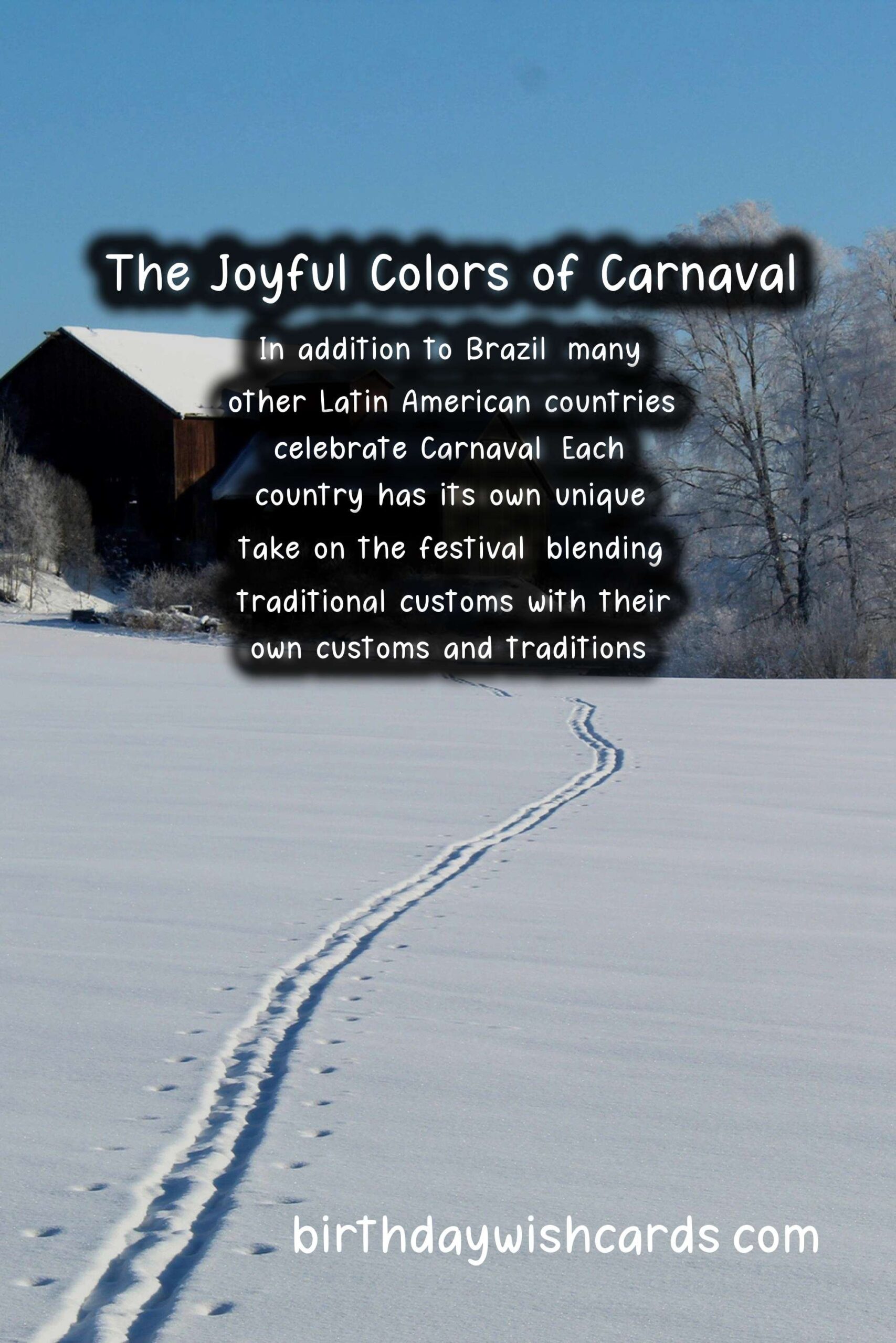 Carnaval (February) - A Celebration of Joy and Color