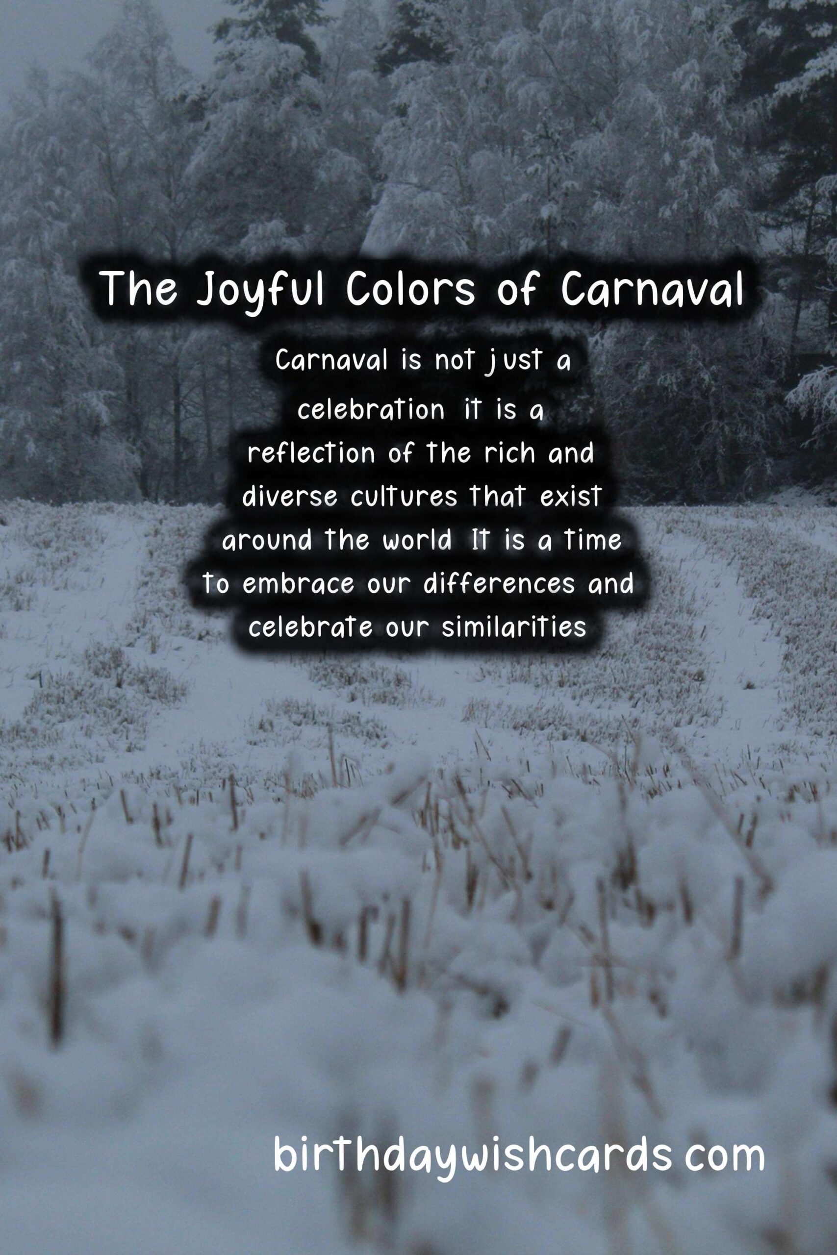 Carnaval (February) - A Celebration of Joy and Color