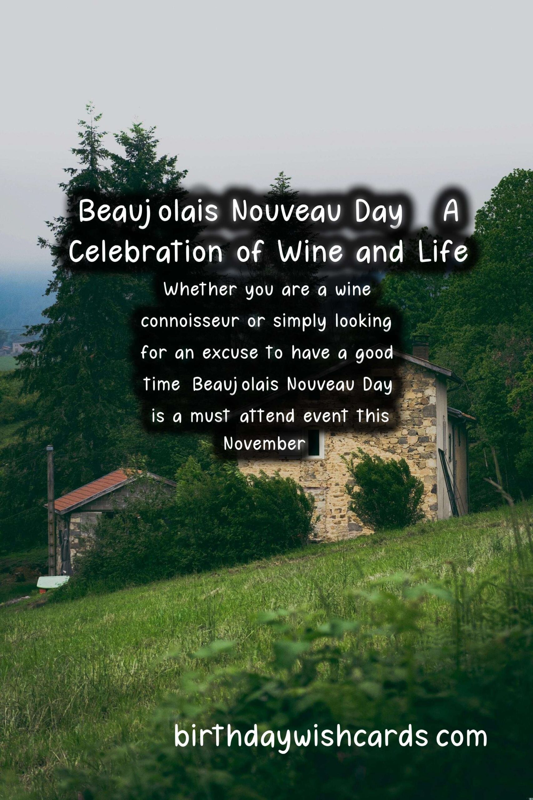 Celebrate Beaujolais Nouveau Day This November