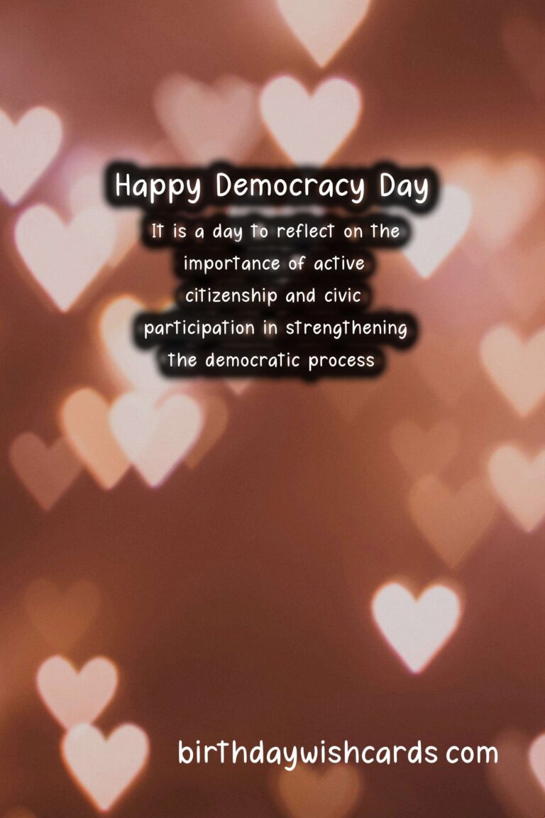 Celebrate Democracy Day (March 26) with Joy and Gratitude