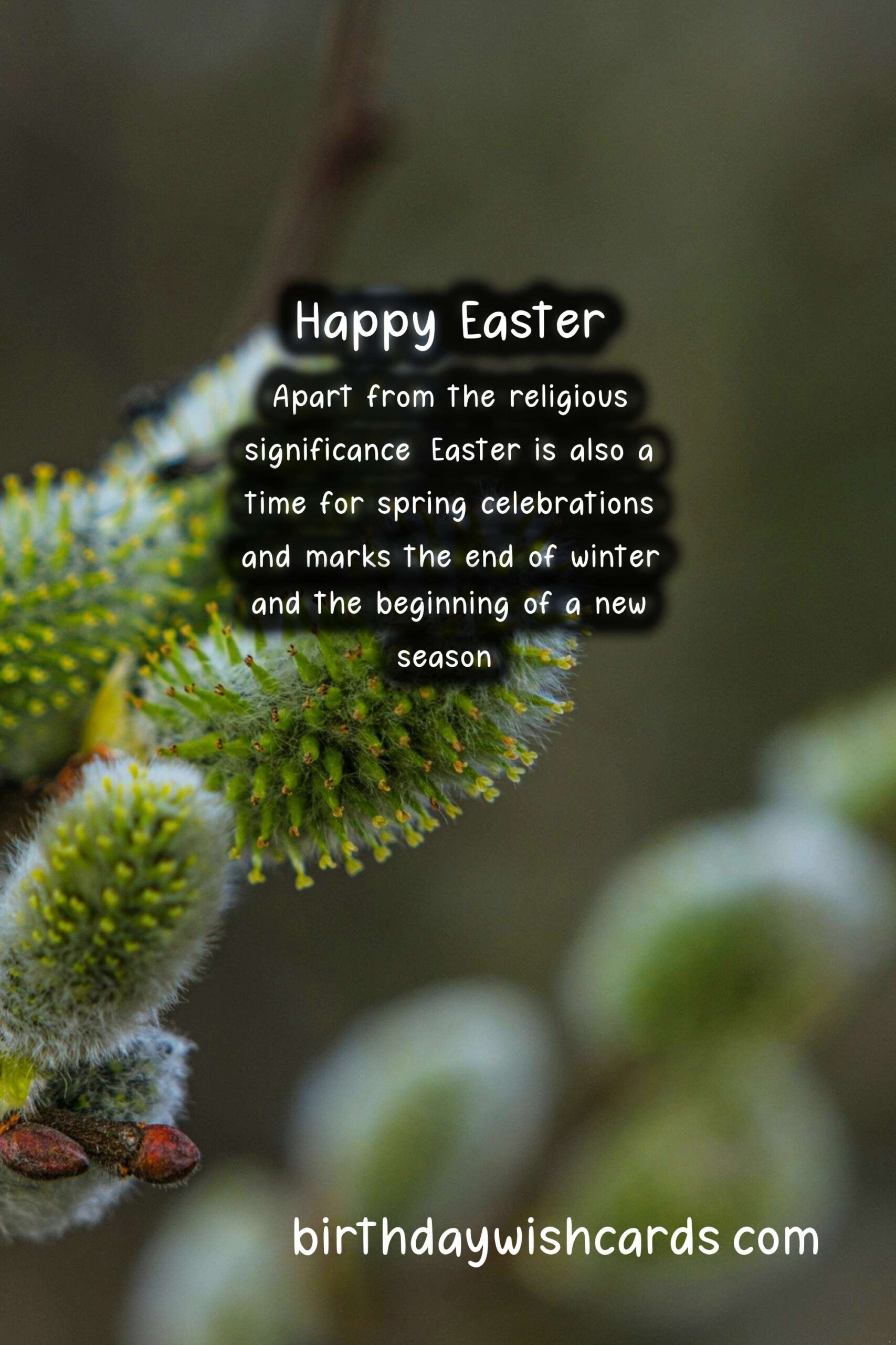 Celebrate Easter in the Month of March to April