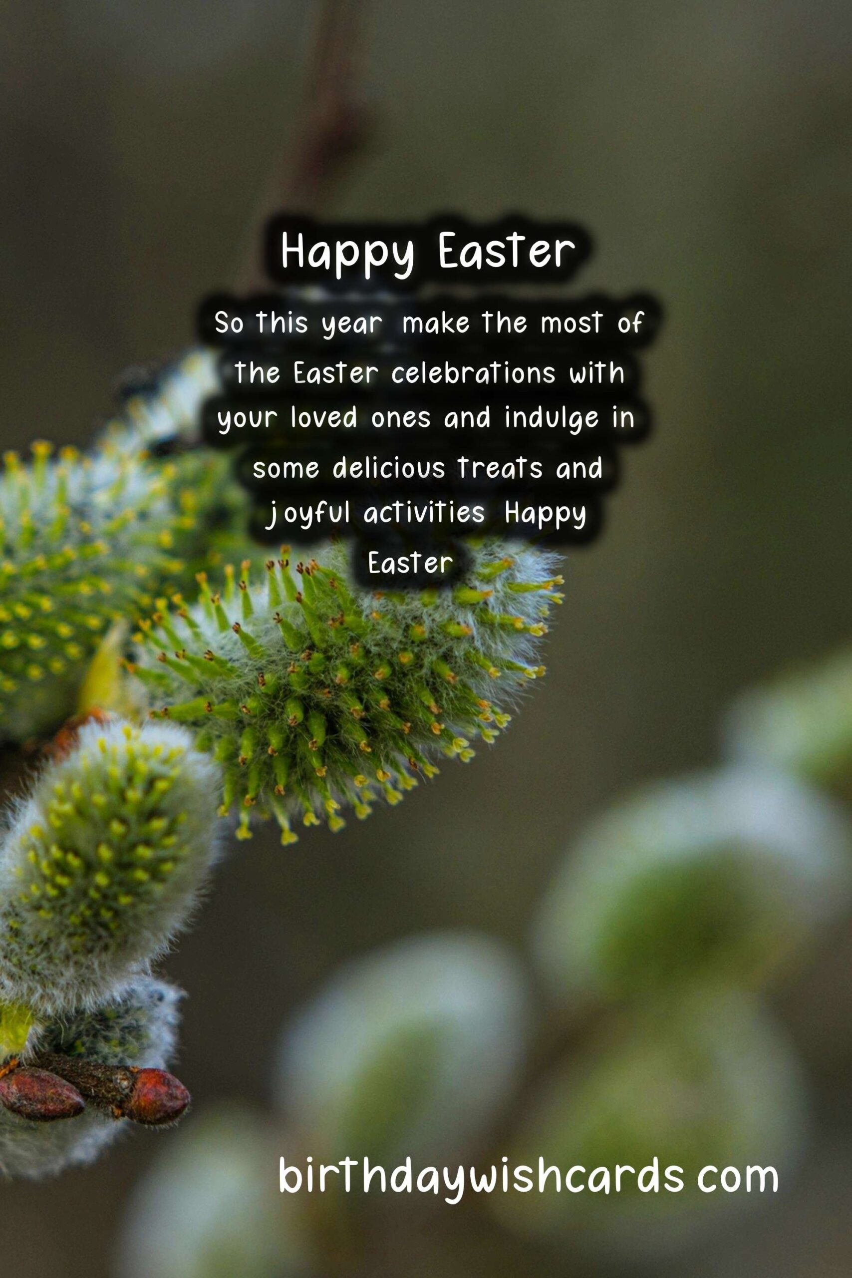 Celebrate Easter in the Month of March to April