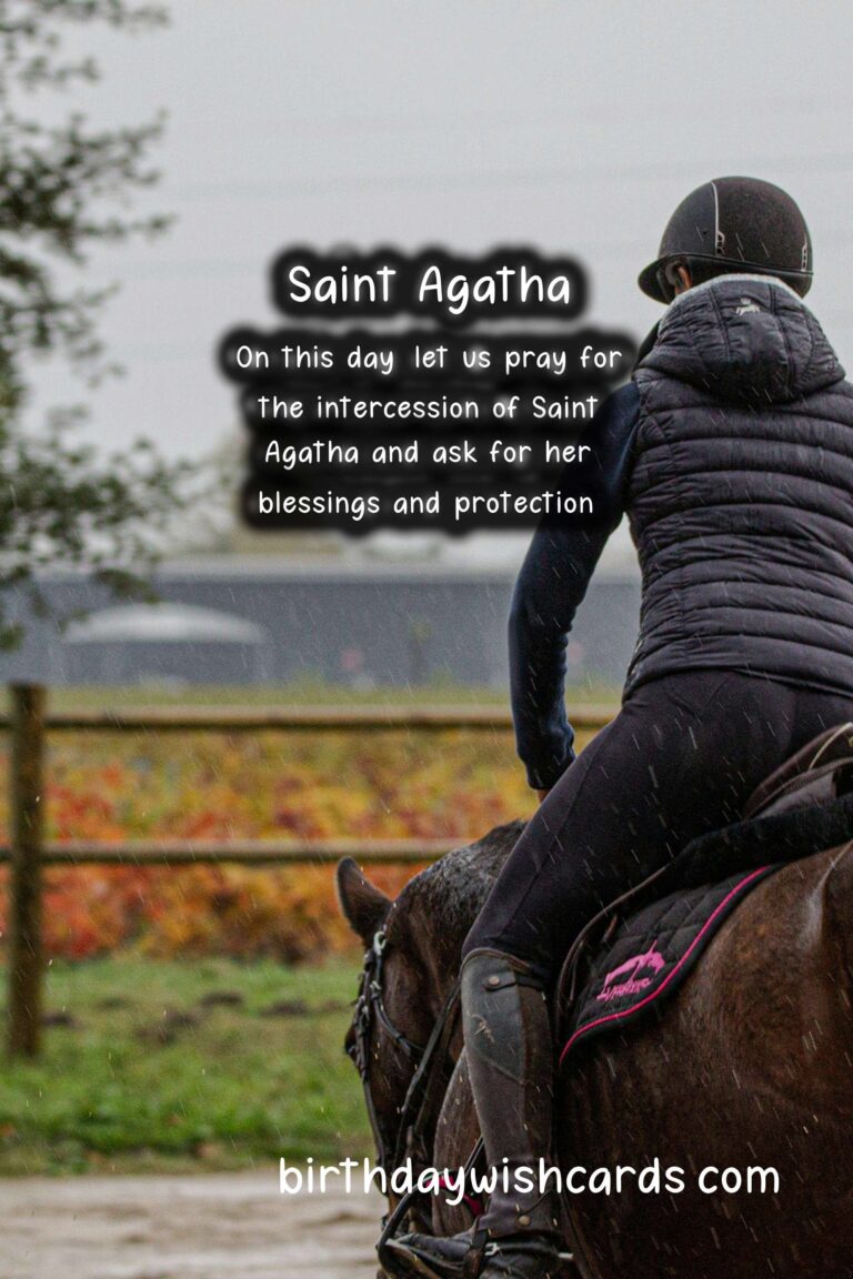 Celebrate February 5: The Feast of Saint Agatha with Joy and Happiness!