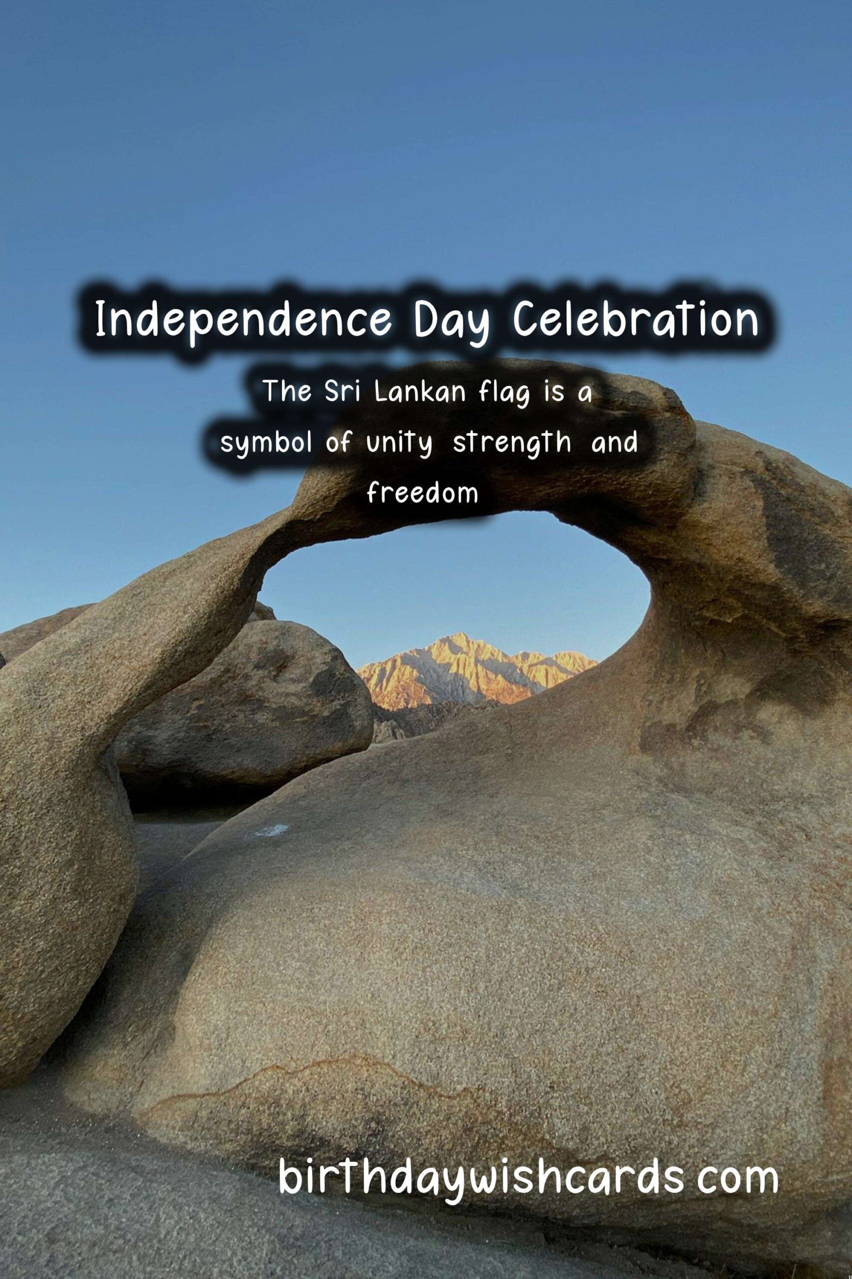 Celebrate Independence Day - February 4th