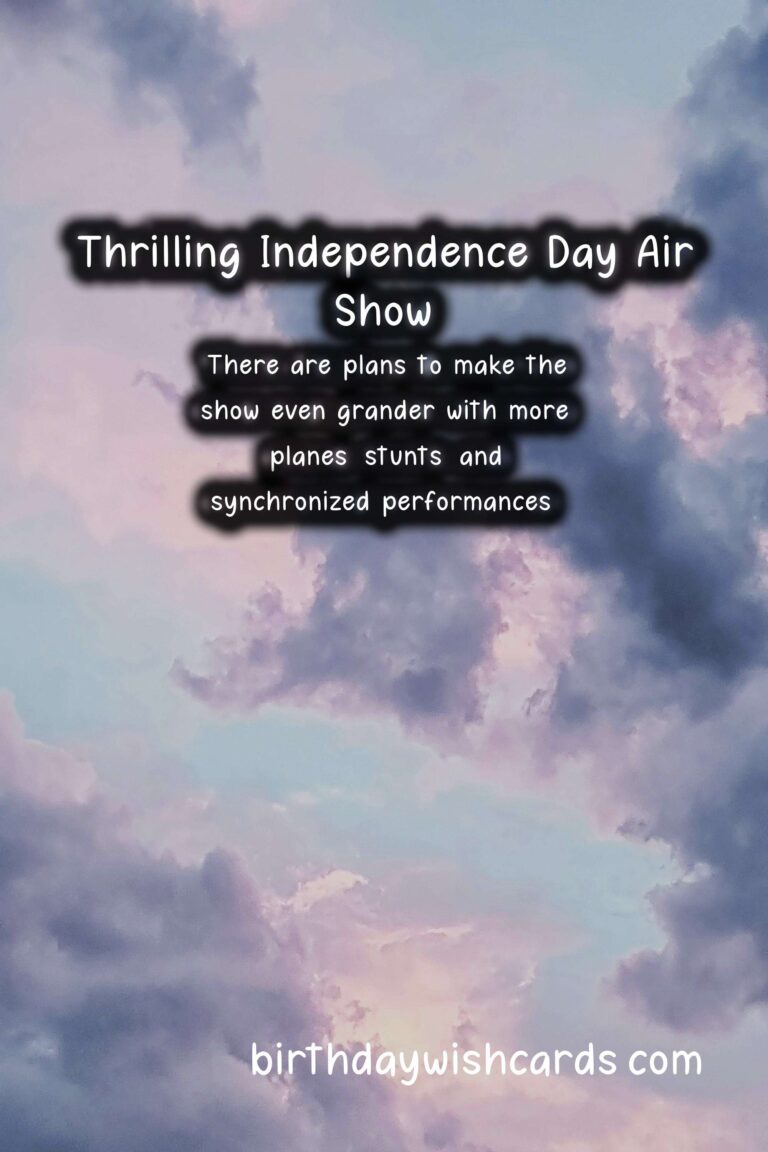 Celebrate Independence Day With an Exciting Air Show