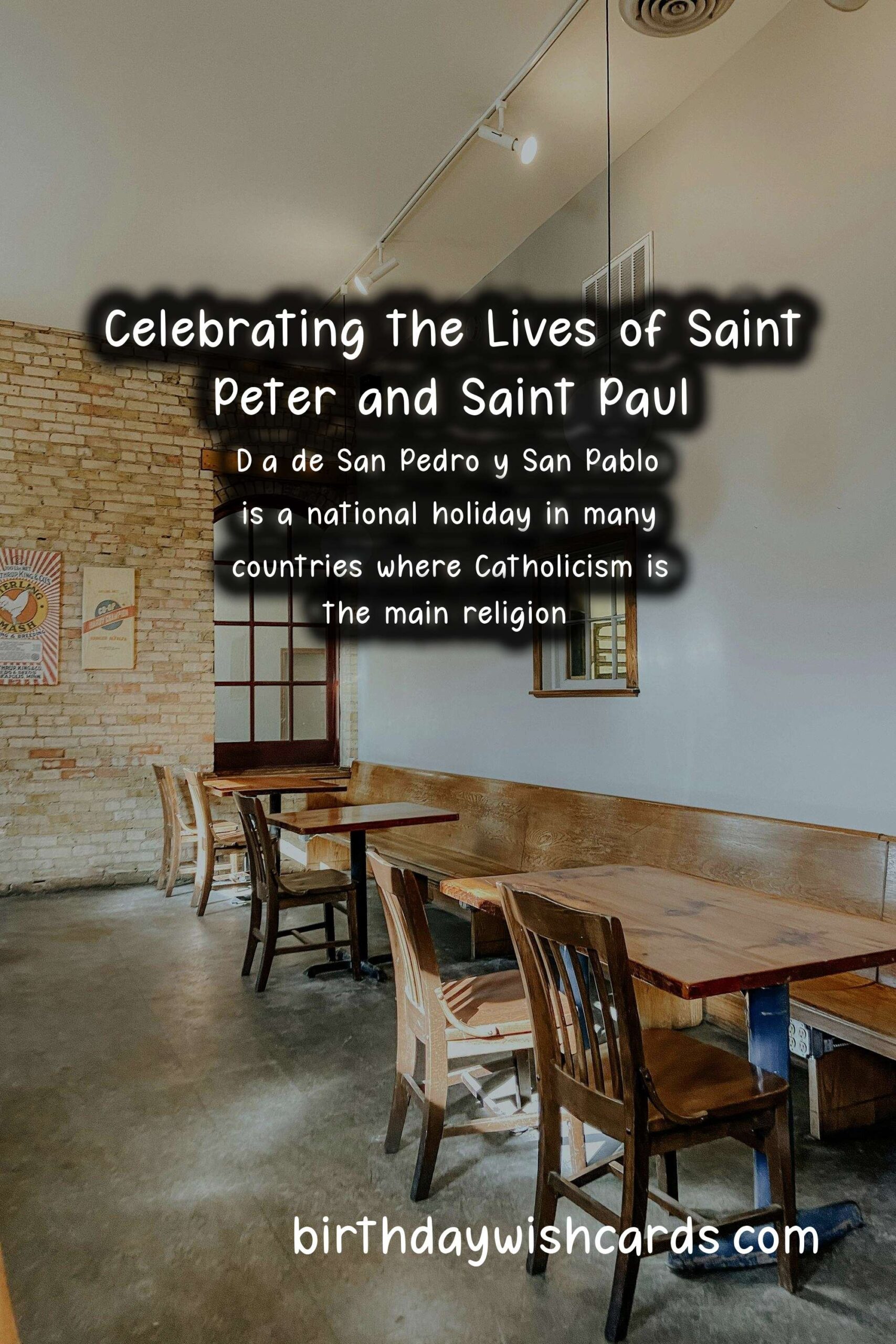 Celebrate June 29 with Joy: Día de San Pedro y San Pablo (Saint Peter and Saint Paul Day)