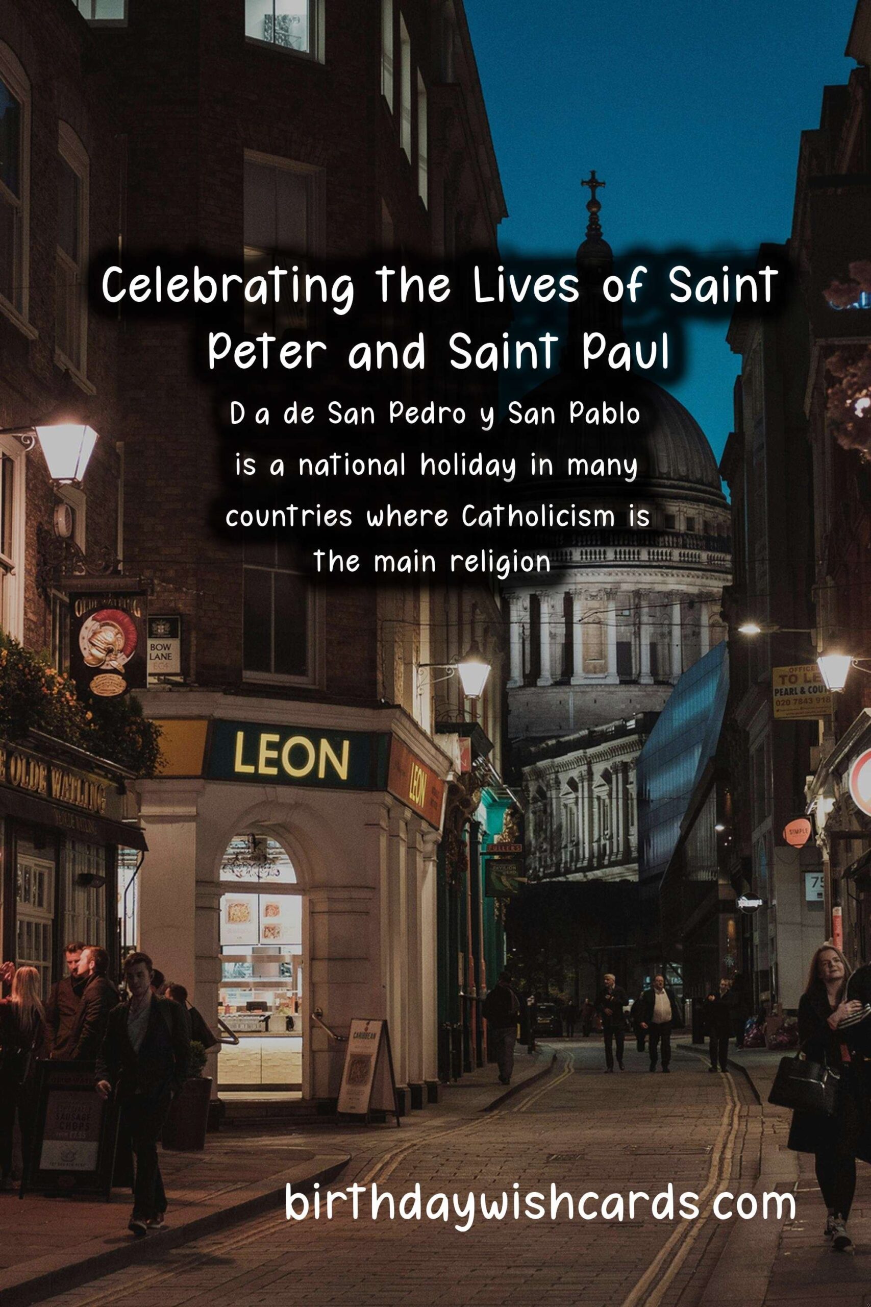 Celebrate June 29 with Joy: Día de San Pedro y San Pablo (Saint Peter and Saint Paul Day)
