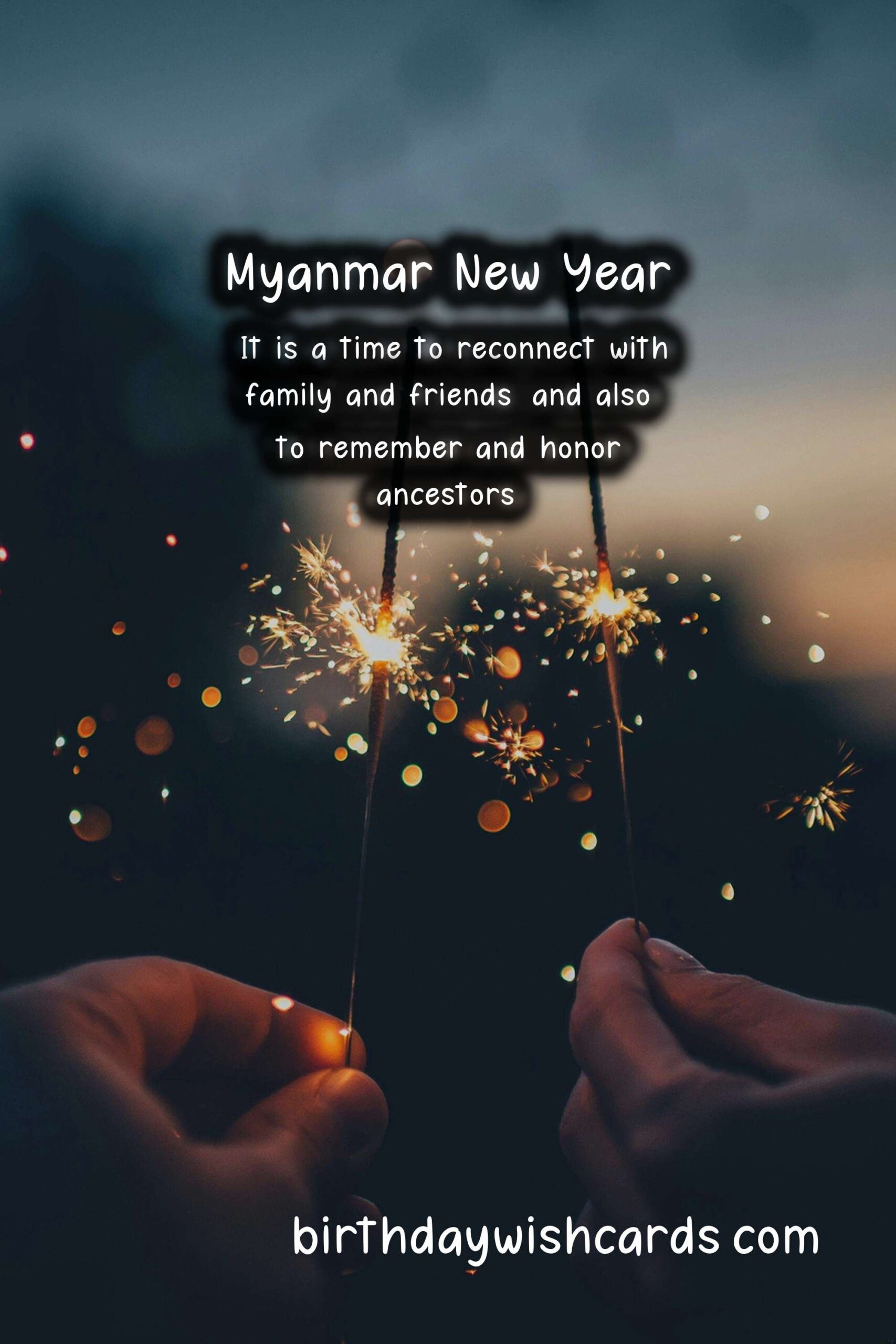Celebrate Myanmar New Year – April 17