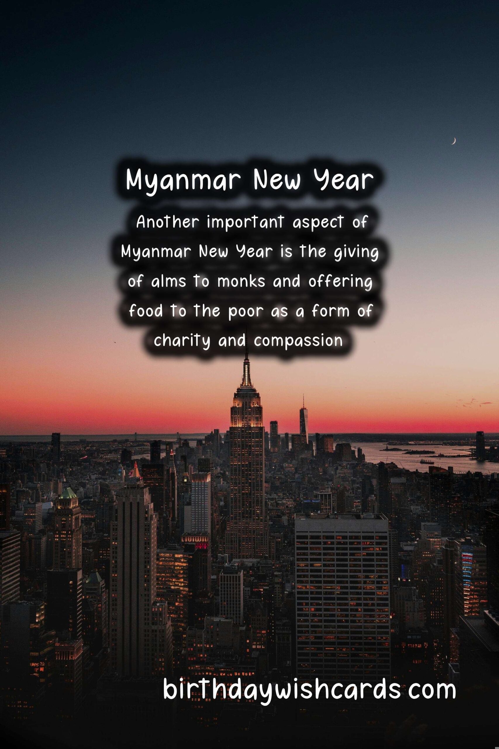 Celebrate Myanmar New Year – April 17