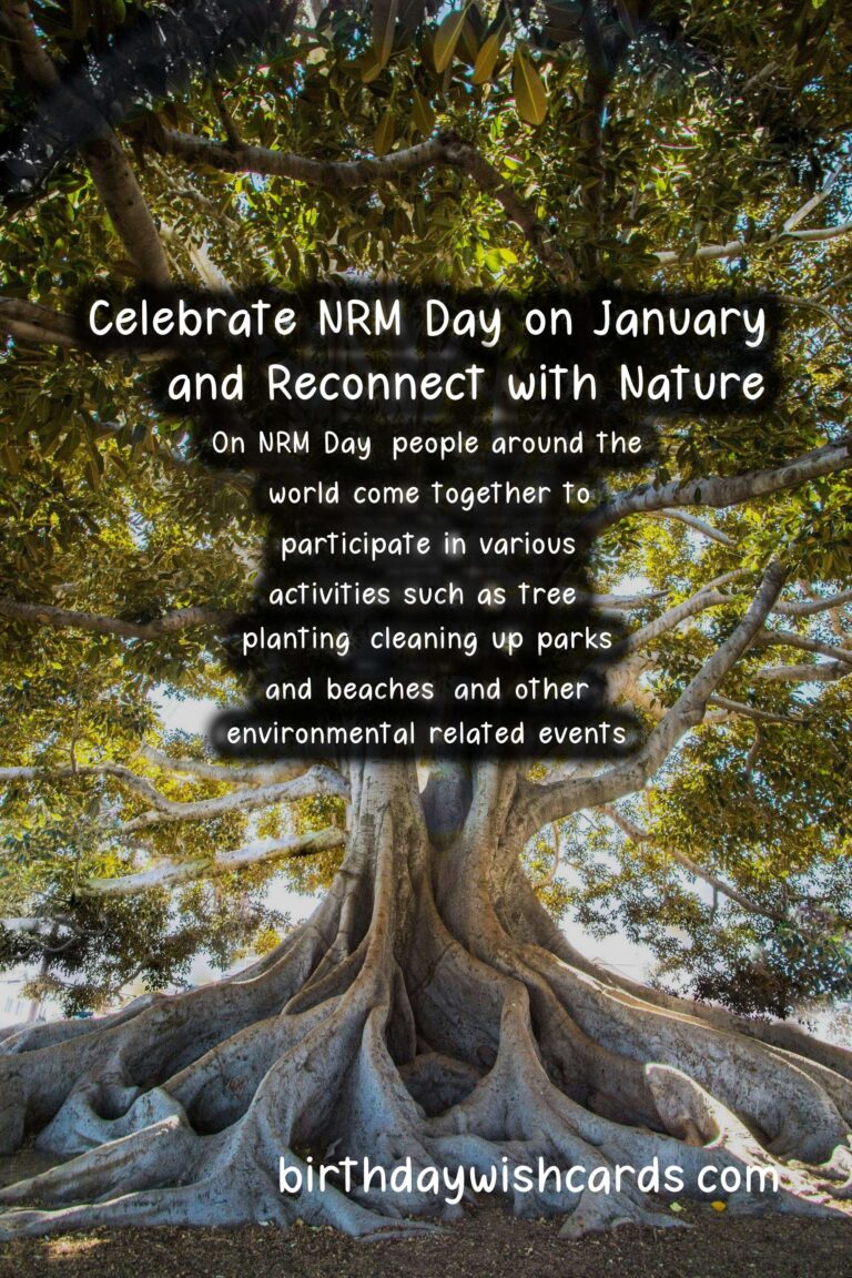 Celebrate NRM Day on January 26 and Reconnect with Nature