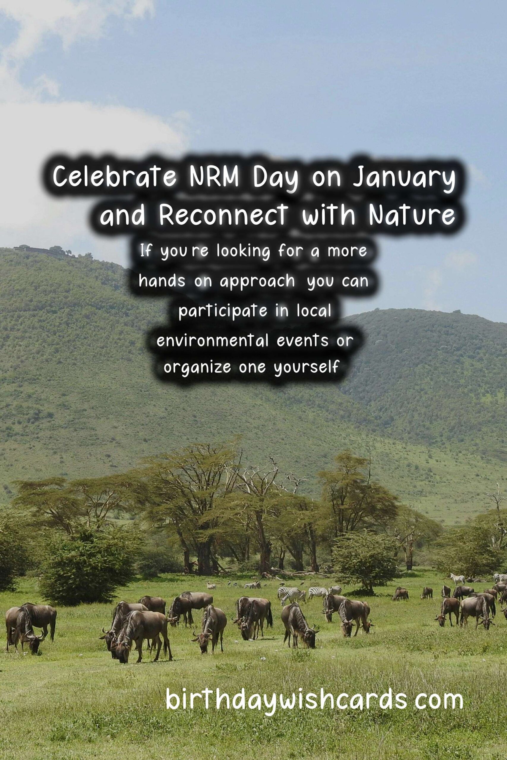 Celebrate NRM Day on January 26 and Reconnect with Nature