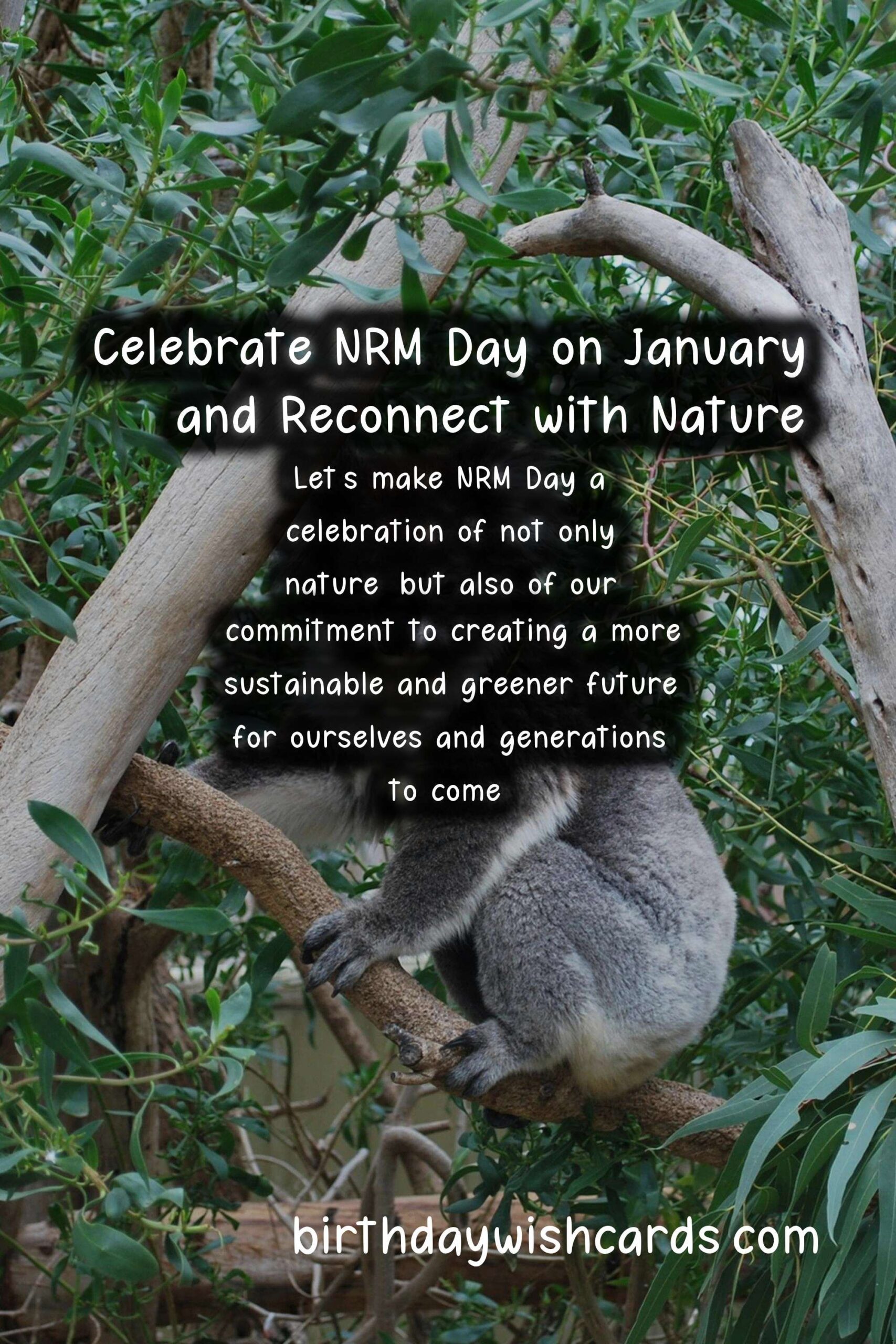 Celebrate NRM Day on January 26 and Reconnect with Nature