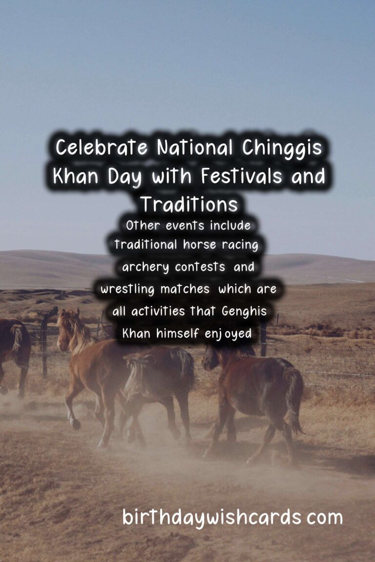 Celebrate National Chinggis Khan Day on October 12 with Exciting Festivals and Events