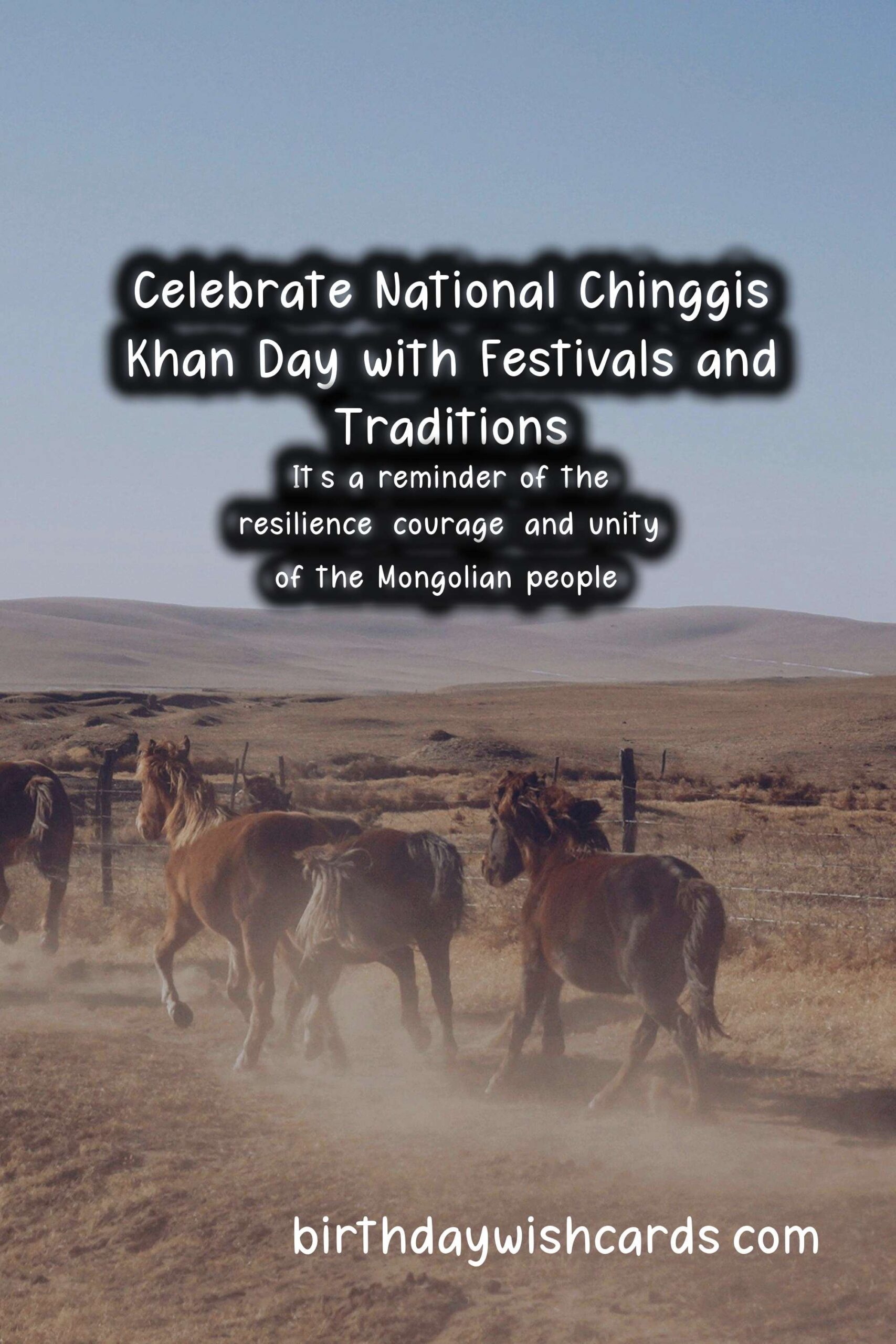 Celebrate National Chinggis Khan Day on October 12 with Exciting Festivals and Events