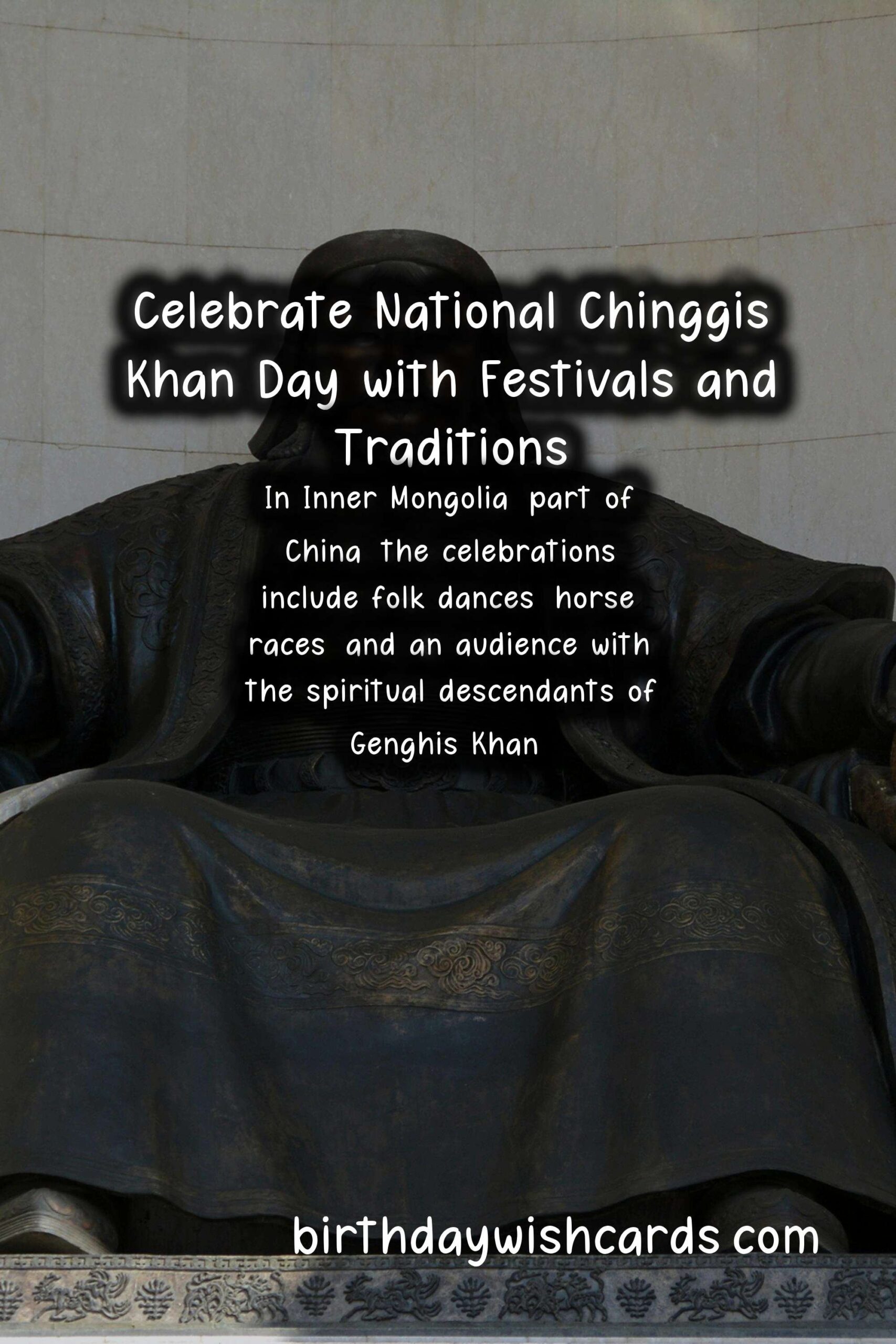 Celebrate National Chinggis Khan Day on October 12 with Exciting Festivals and Events
