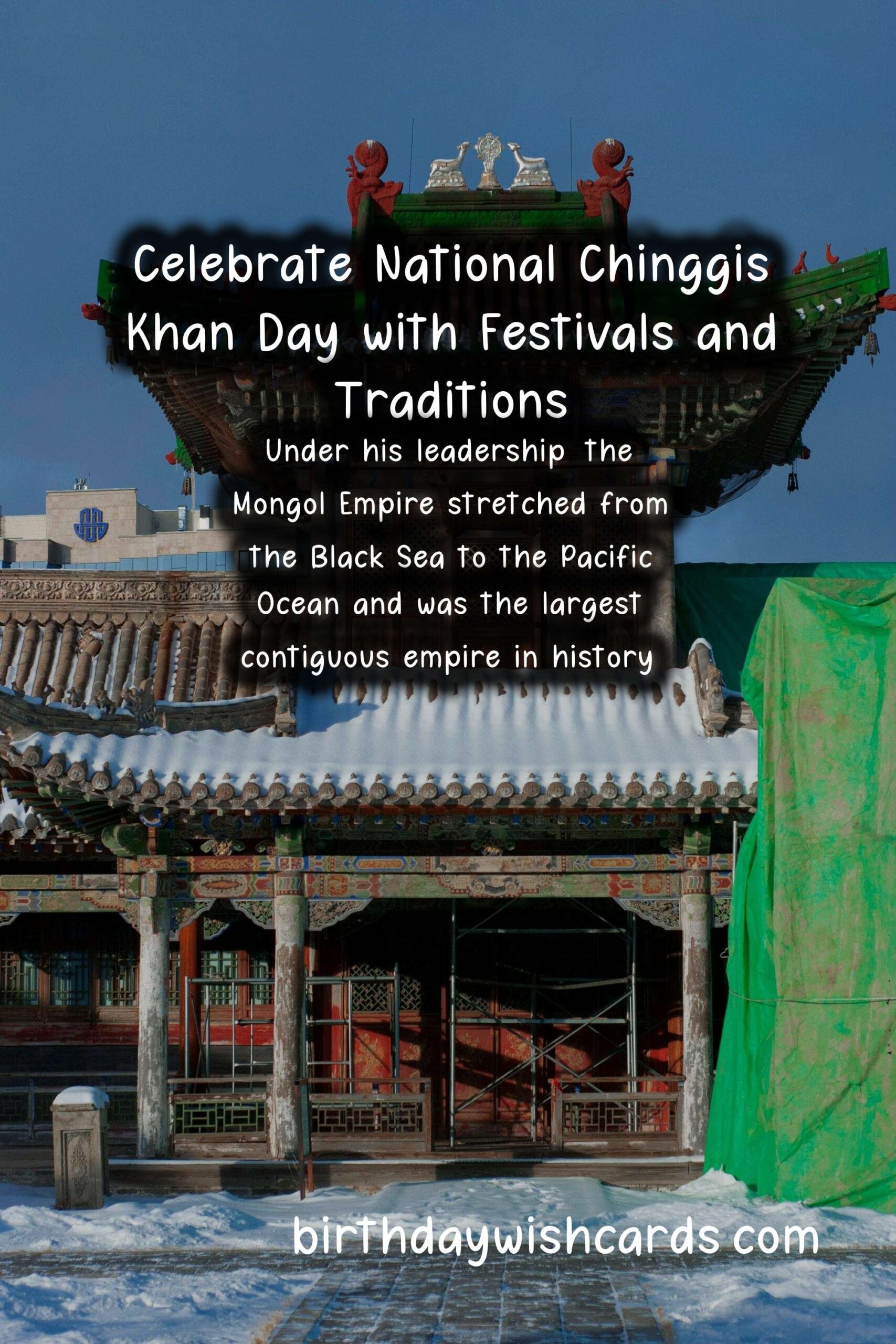 Celebrate National Chinggis Khan Day on October 12 with Exciting Festivals and Events