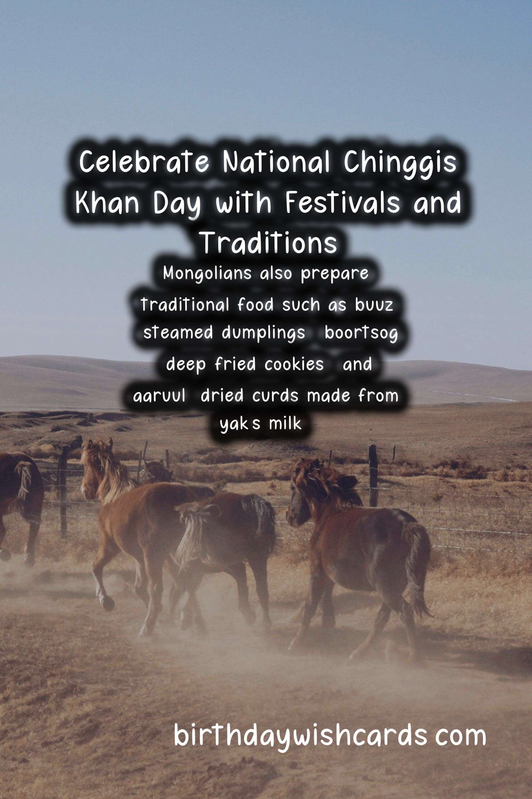 Celebrate National Chinggis Khan Day on October 12 with Exciting Festivals and Events