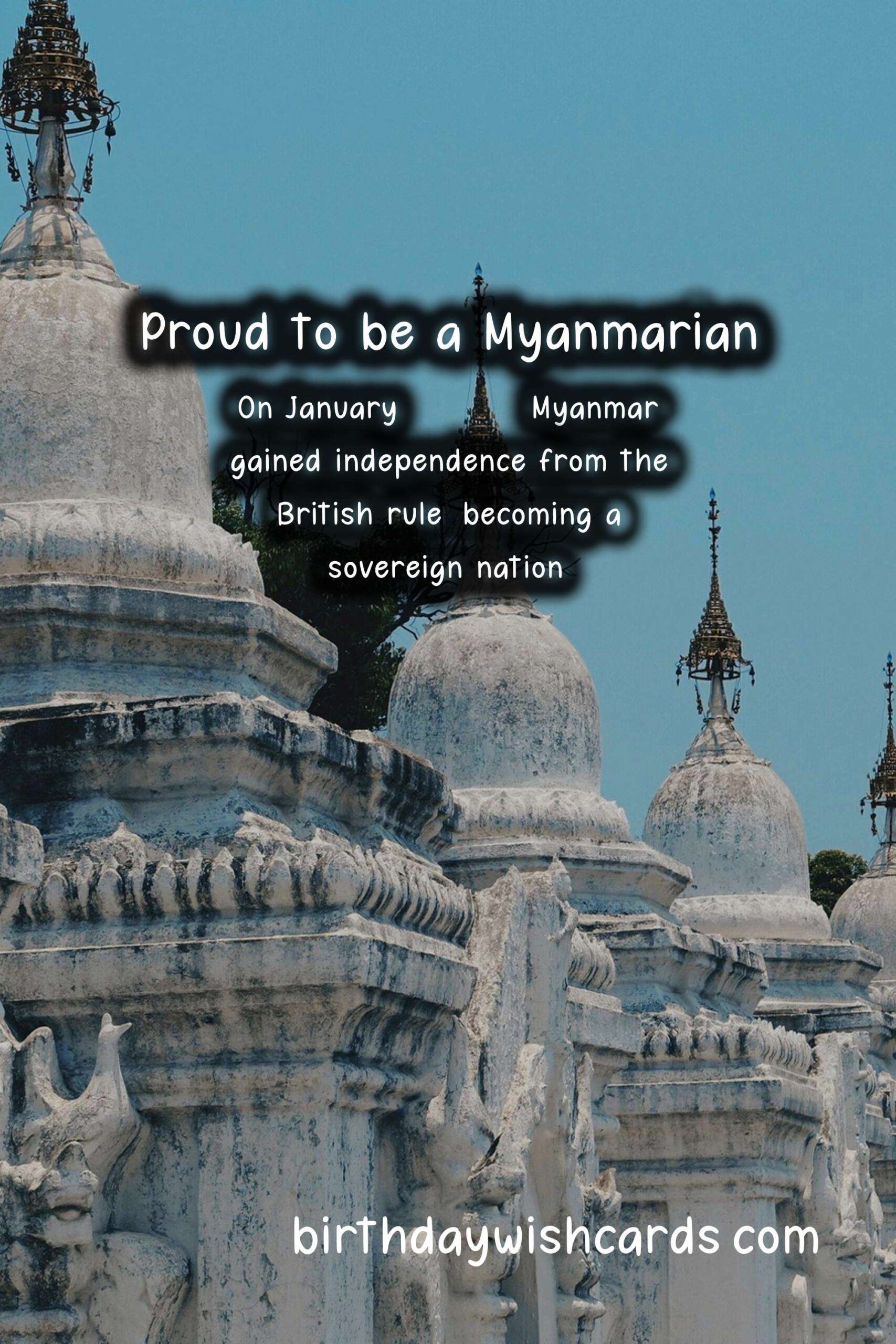 Celebrate National Day of Myanmar - November 22