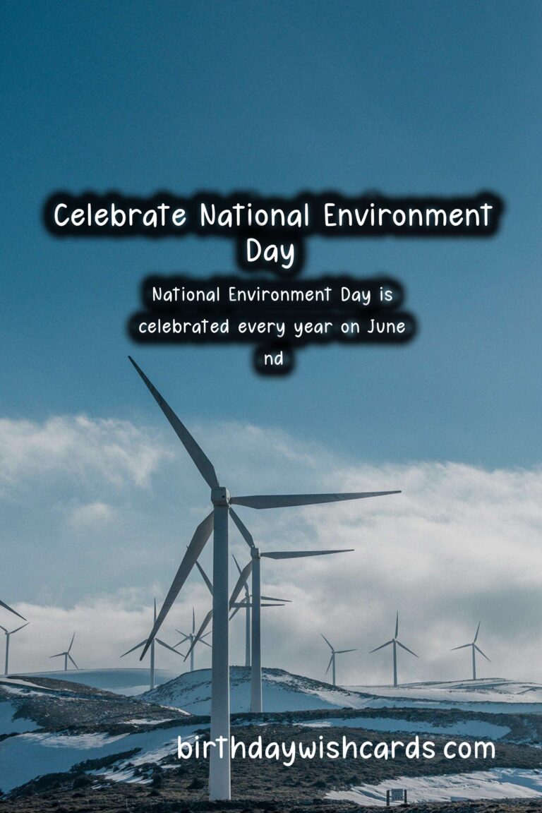 Celebrate National Environment Day: A Call to Protect Our Planet