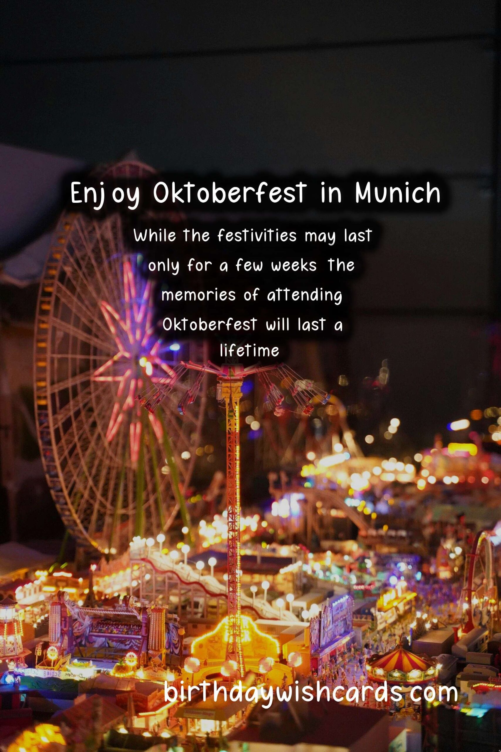 Birthday Wish Cards | Celebrate October with Oktoberfest: A Traditional German Festival