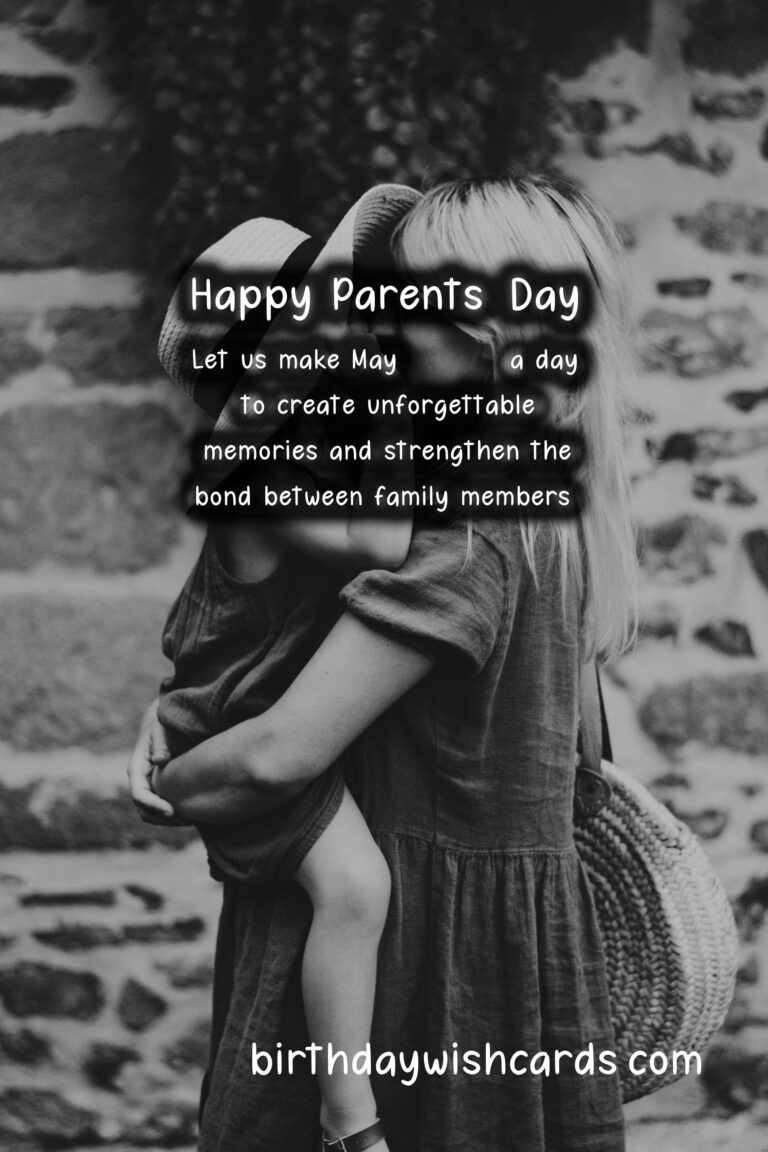 Celebrate Parents’ Day on May 8, 2021: A Day to Honor Mothers and Fathers