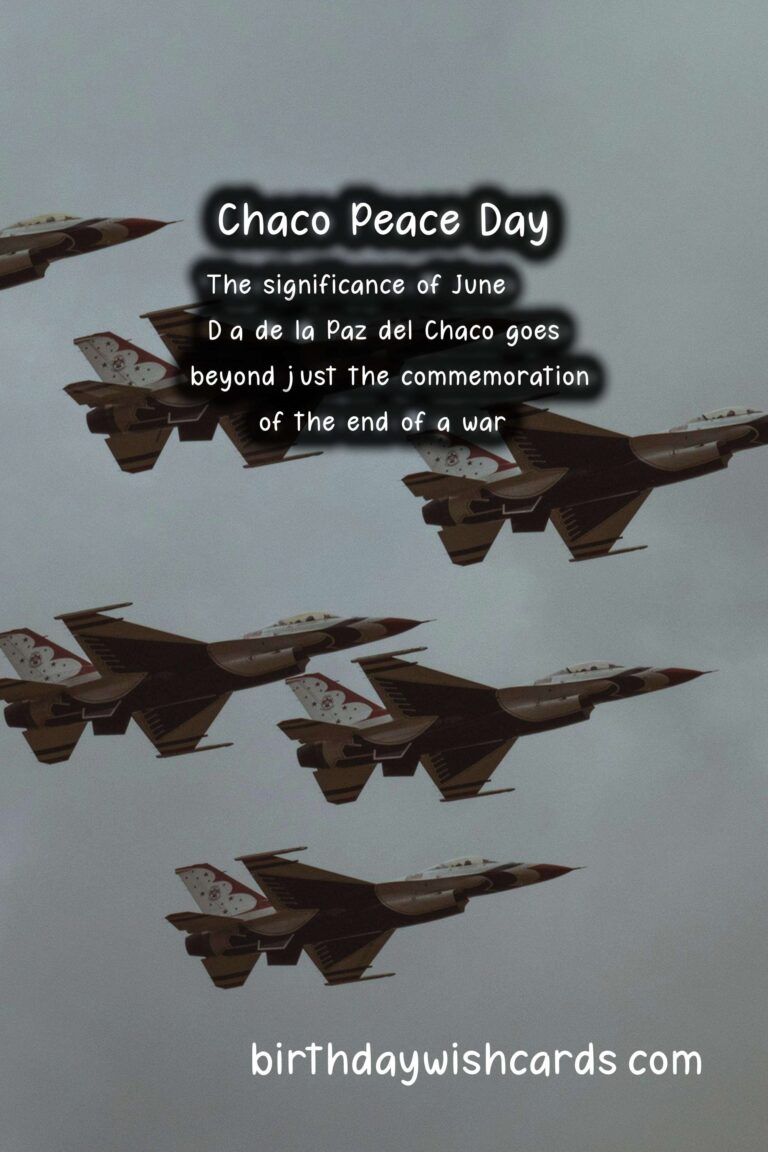 Celebrate Peace and Unity on June 12 – Día de la Paz del Chaco (Chaco Peace Day)