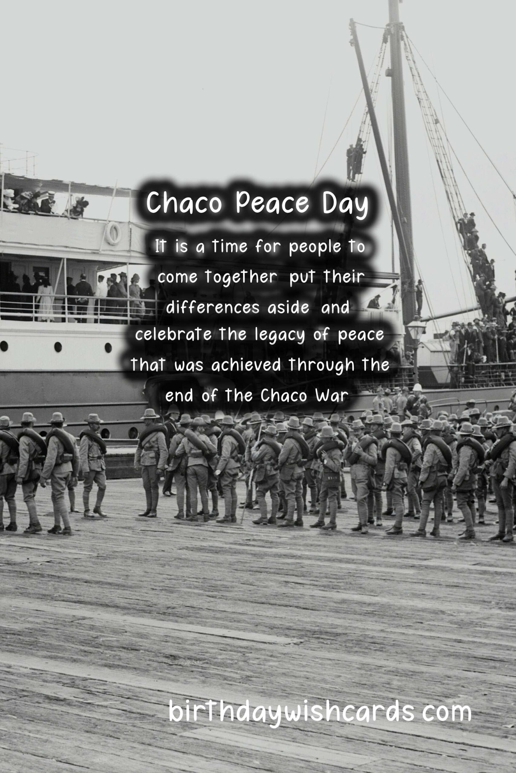 Celebrate Peace and Unity on June 12 - Día de la Paz del Chaco (Chaco Peace Day)